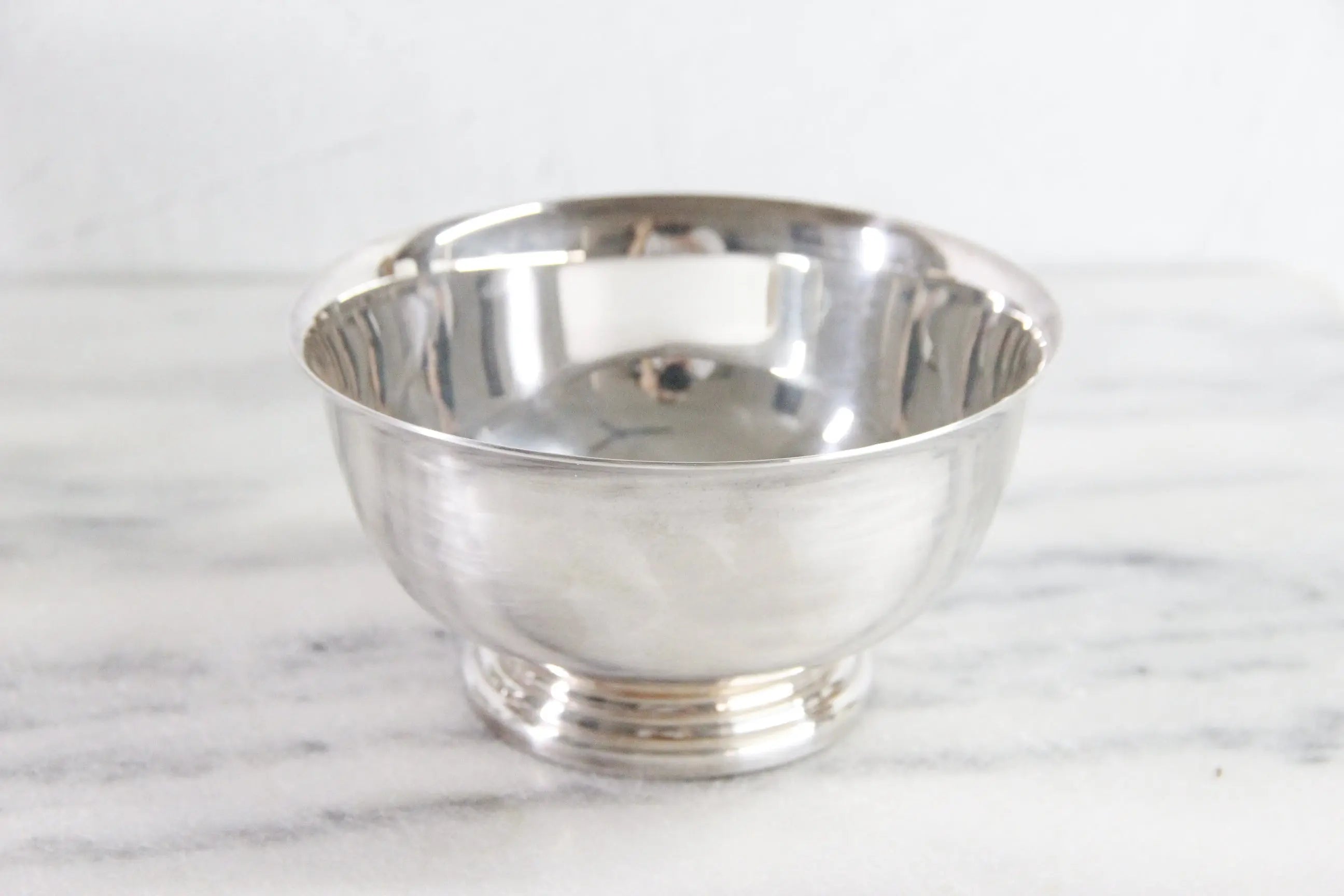 Vintage Gorham Silver Bowl | Footed Classic Pedestal Style