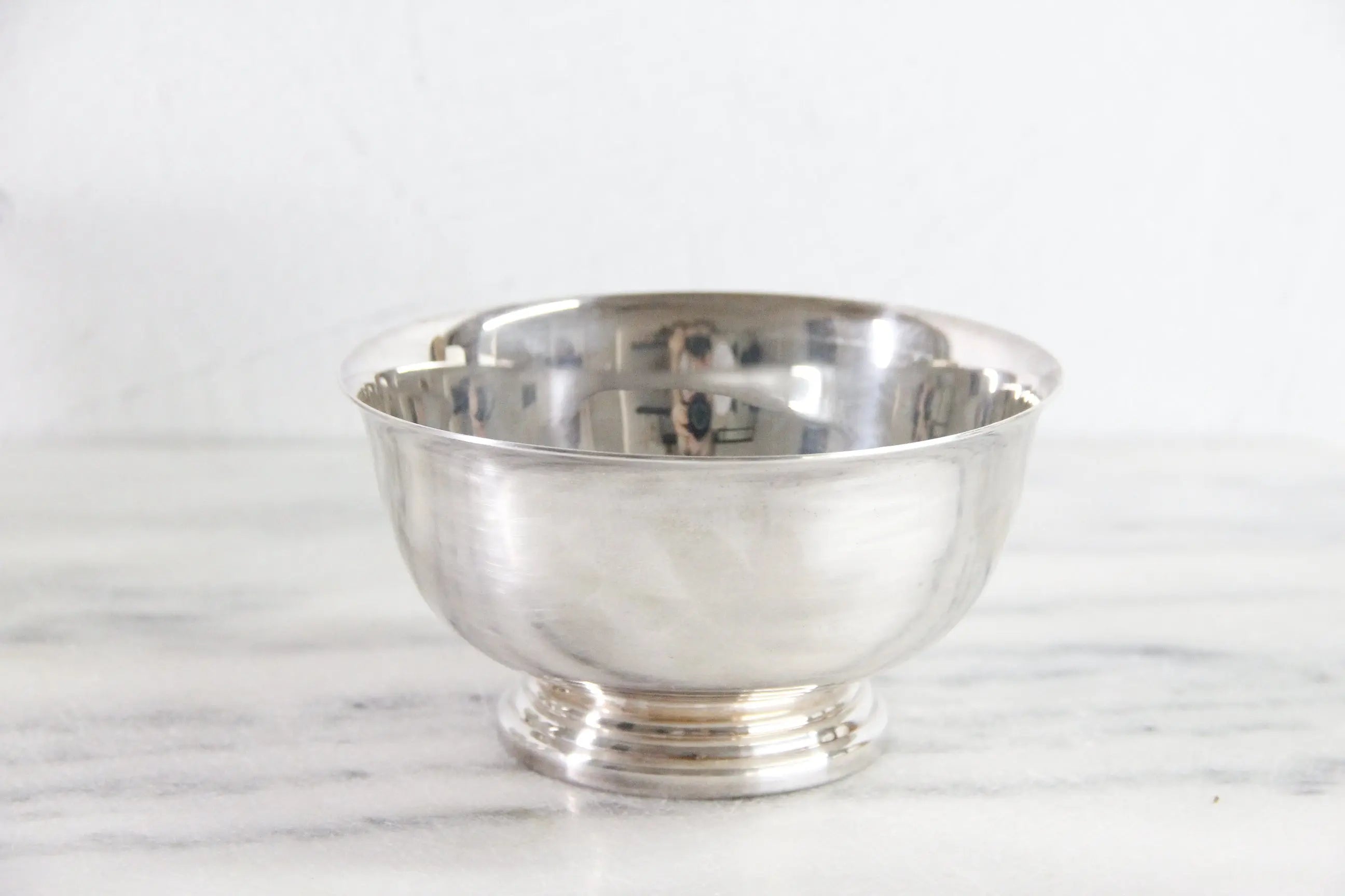 Vintage Gorham Silver Bowl | Footed Classic Pedestal Style