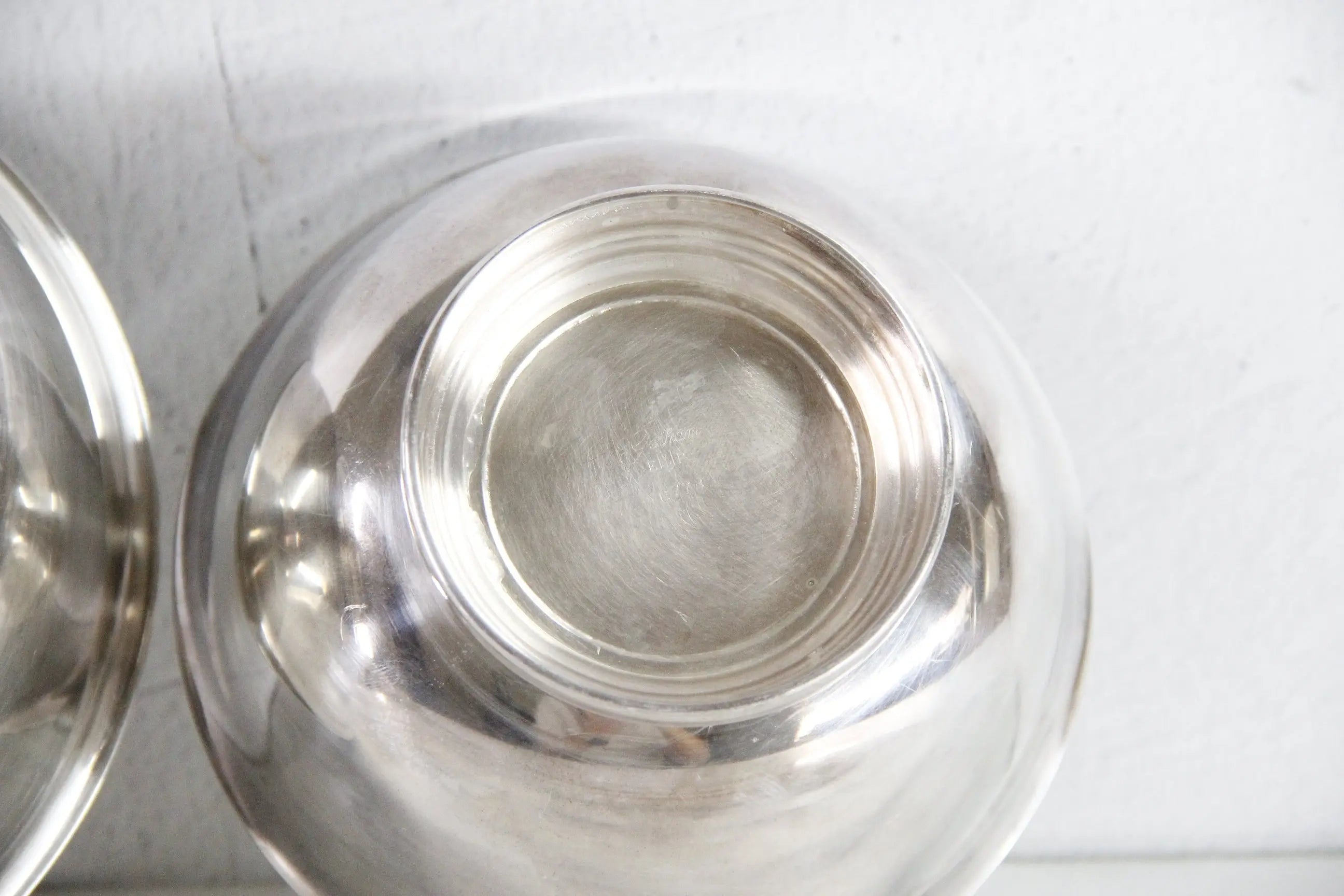 Vintage Gorham Silver Bowl | Footed Classic Pedestal Style