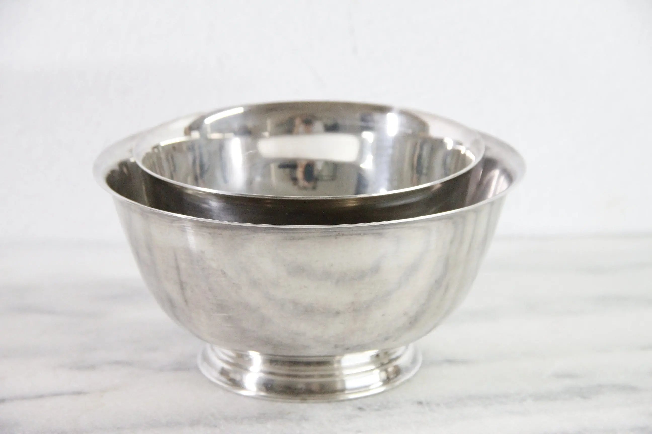Vintage Gorham Silver Bowl | Footed Classic Pedestal Style