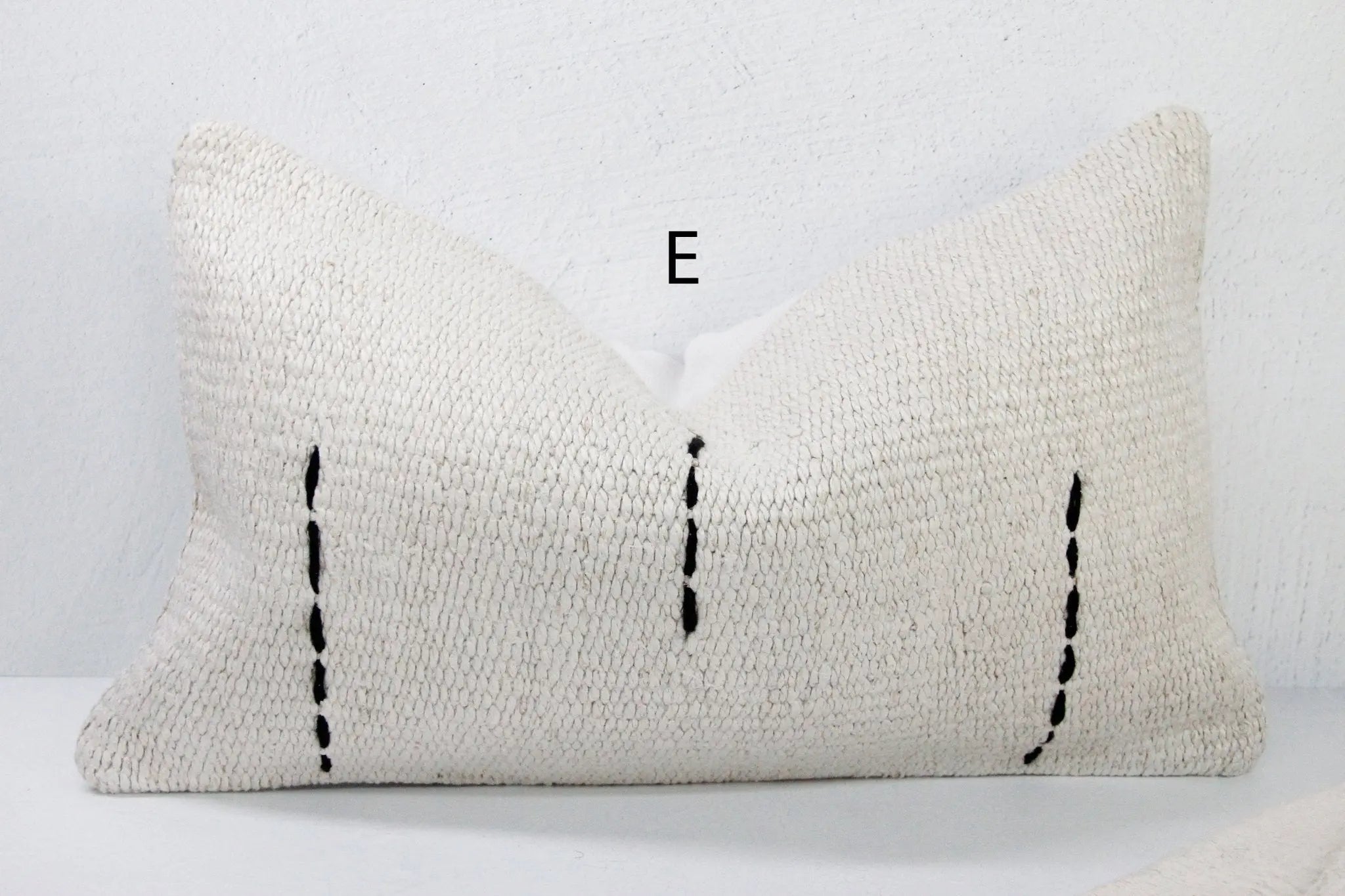 Vintage Hemp Pillow | Lumbar Small  Debra Hall Lifestyle