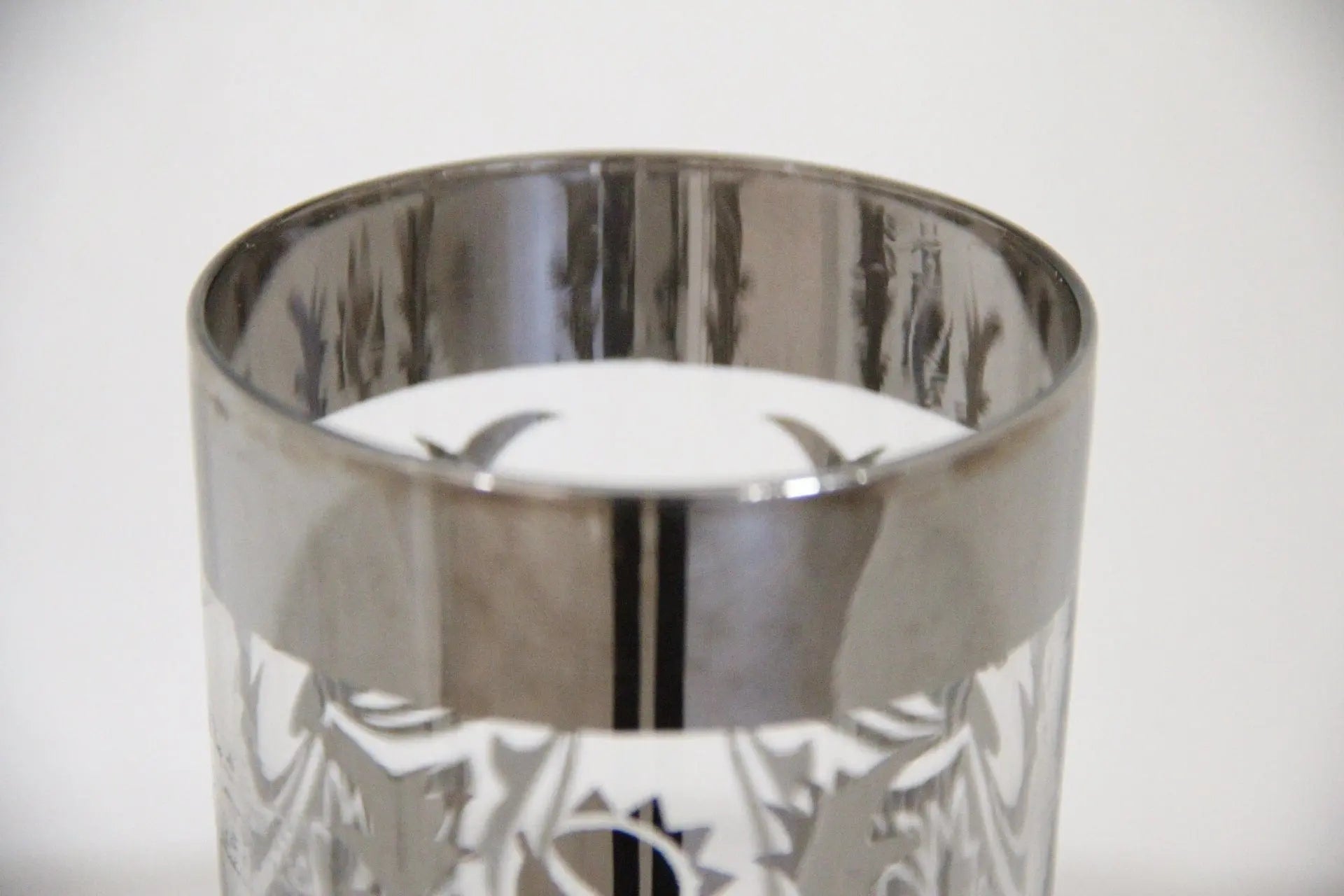 Vintage Highball Bar Glasses | Coat of Arms 6 Pcs.  Debra Hall Lifestyle