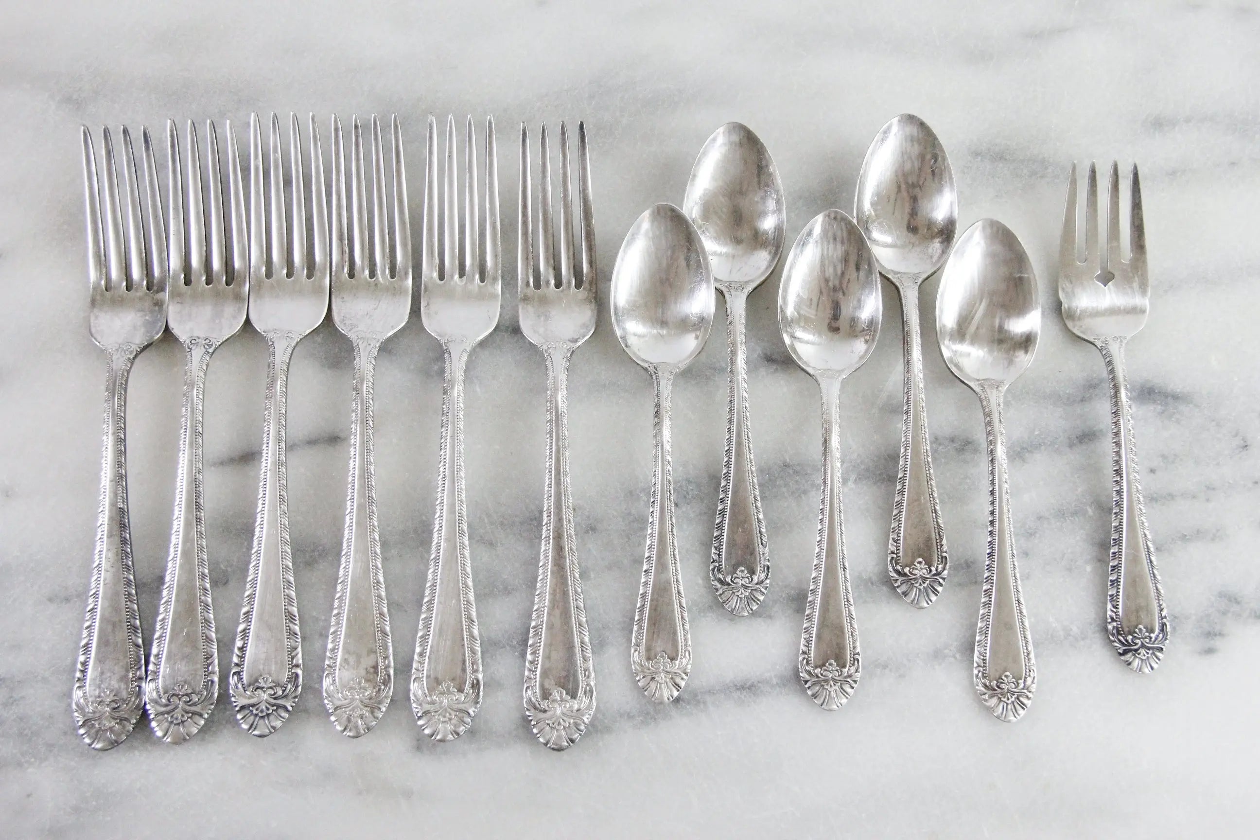 Vintage Hotel Flatware | Lot 12 Pieces Phoenician Hotel  Debra Hall Lifestyle