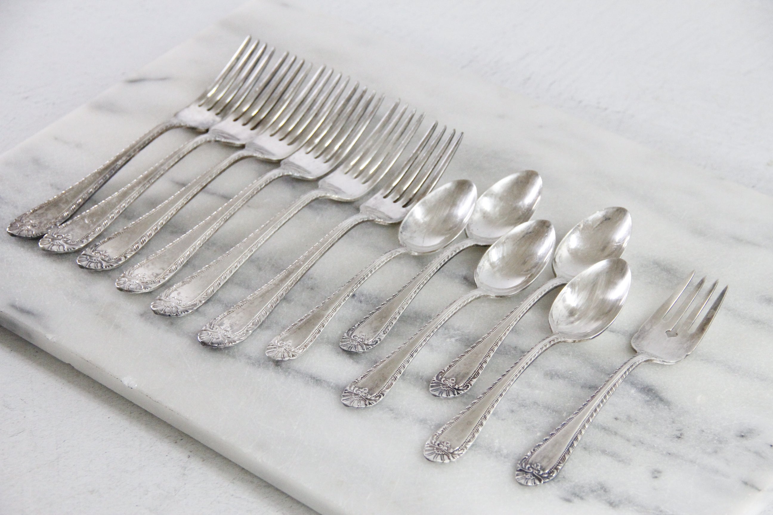 Vintage Hotel Flatware | Lot 12 Pieces Phoenician Hotel  Debra Hall Lifestyle