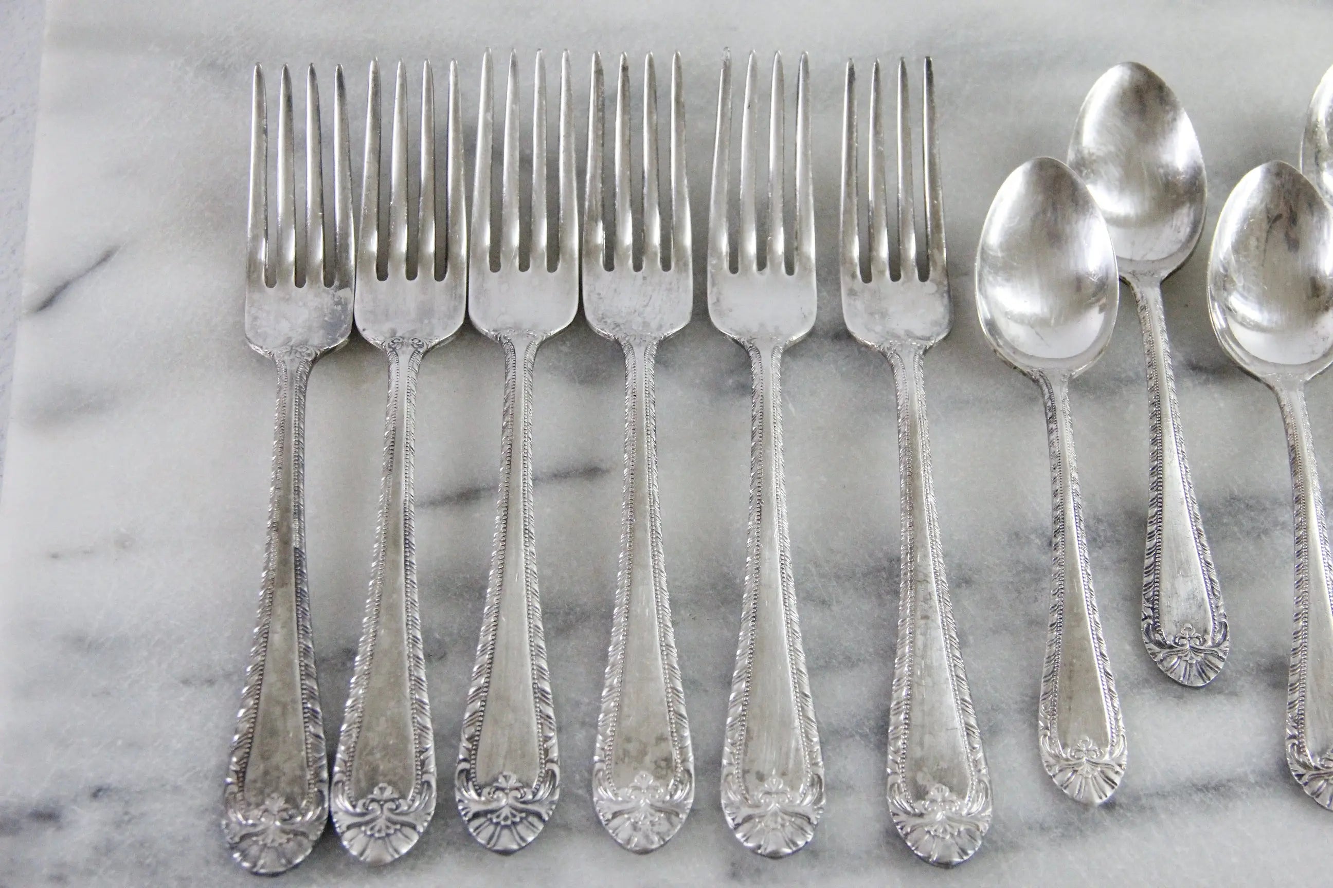 Vintage Hotel Flatware | Lot 12 Pieces Phoenician Hotel  Debra Hall Lifestyle