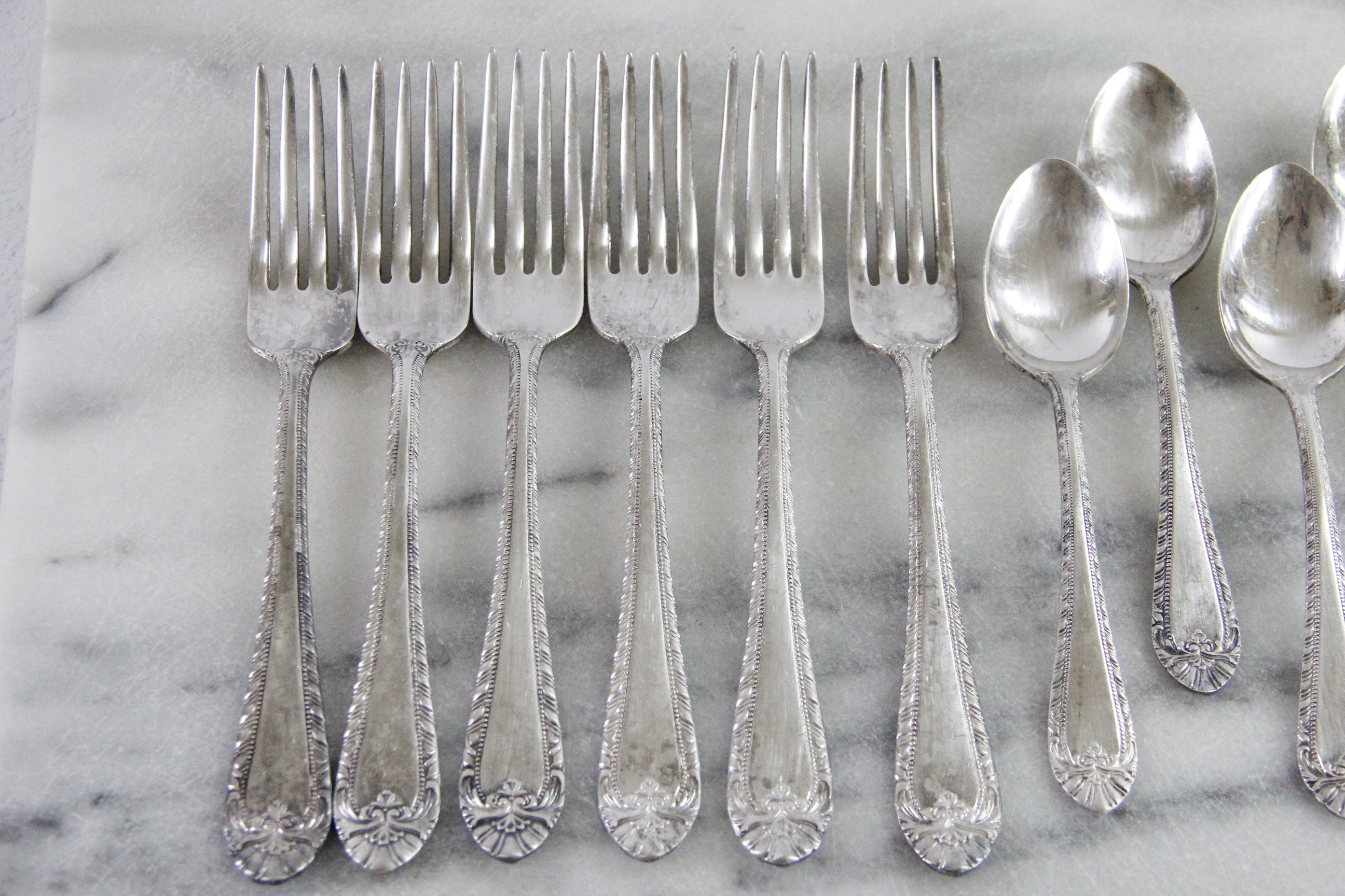 Vintage Hotel Flatware | Lot 12 Pieces Phoenician Hotel  Debra Hall Lifestyle