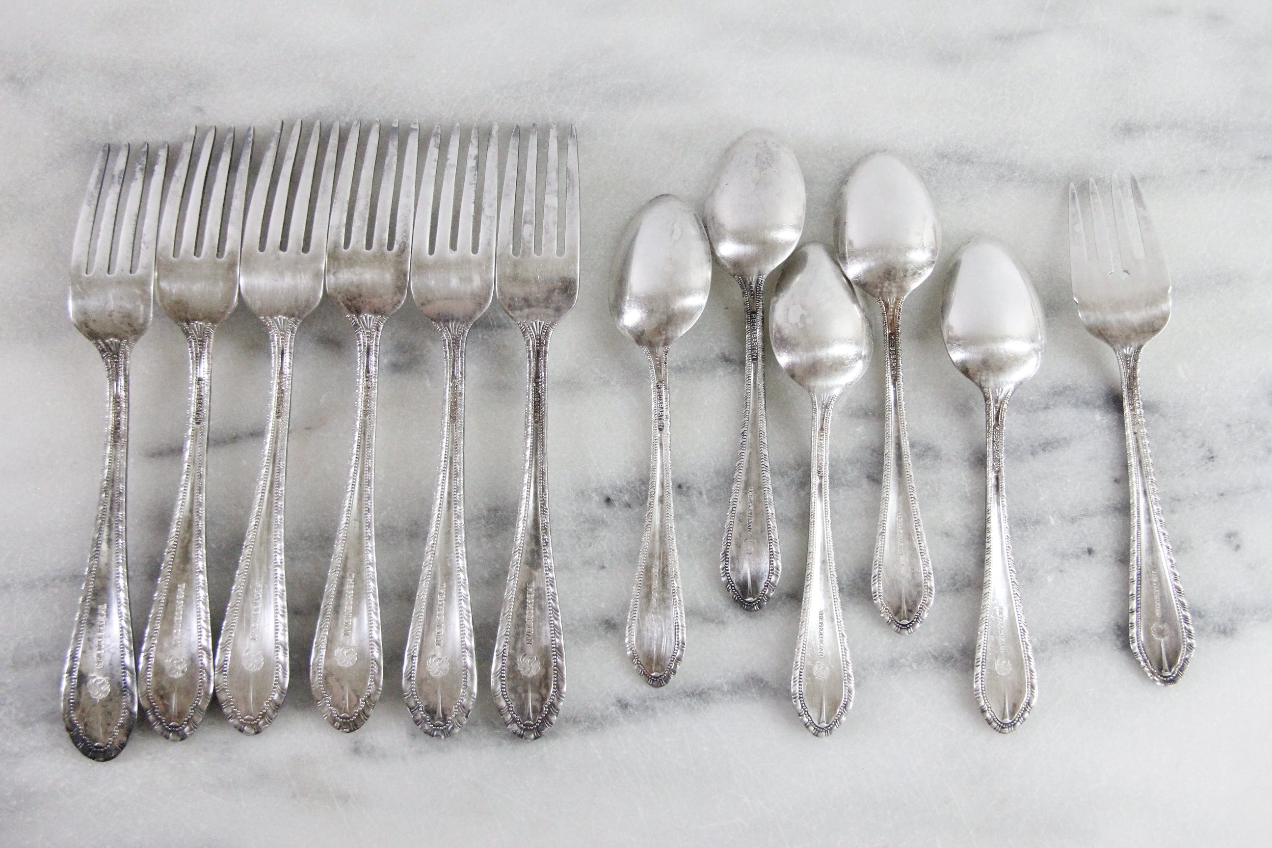 Vintage Hotel Flatware | Lot 12 Pieces Phoenician Hotel  Debra Hall Lifestyle