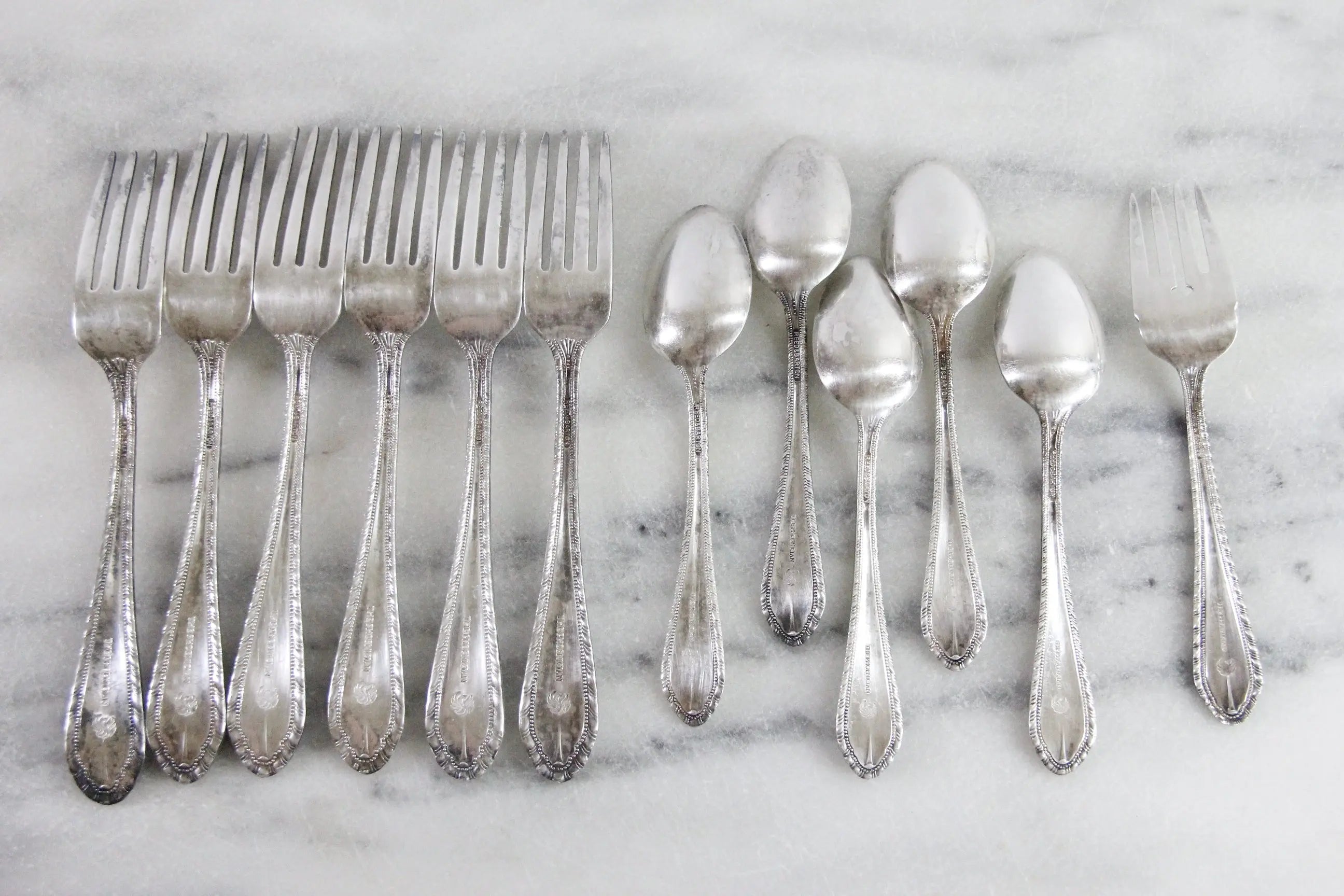 Vintage Hotel Flatware | Lot 12 Pieces Phoenician Hotel  Debra Hall Lifestyle