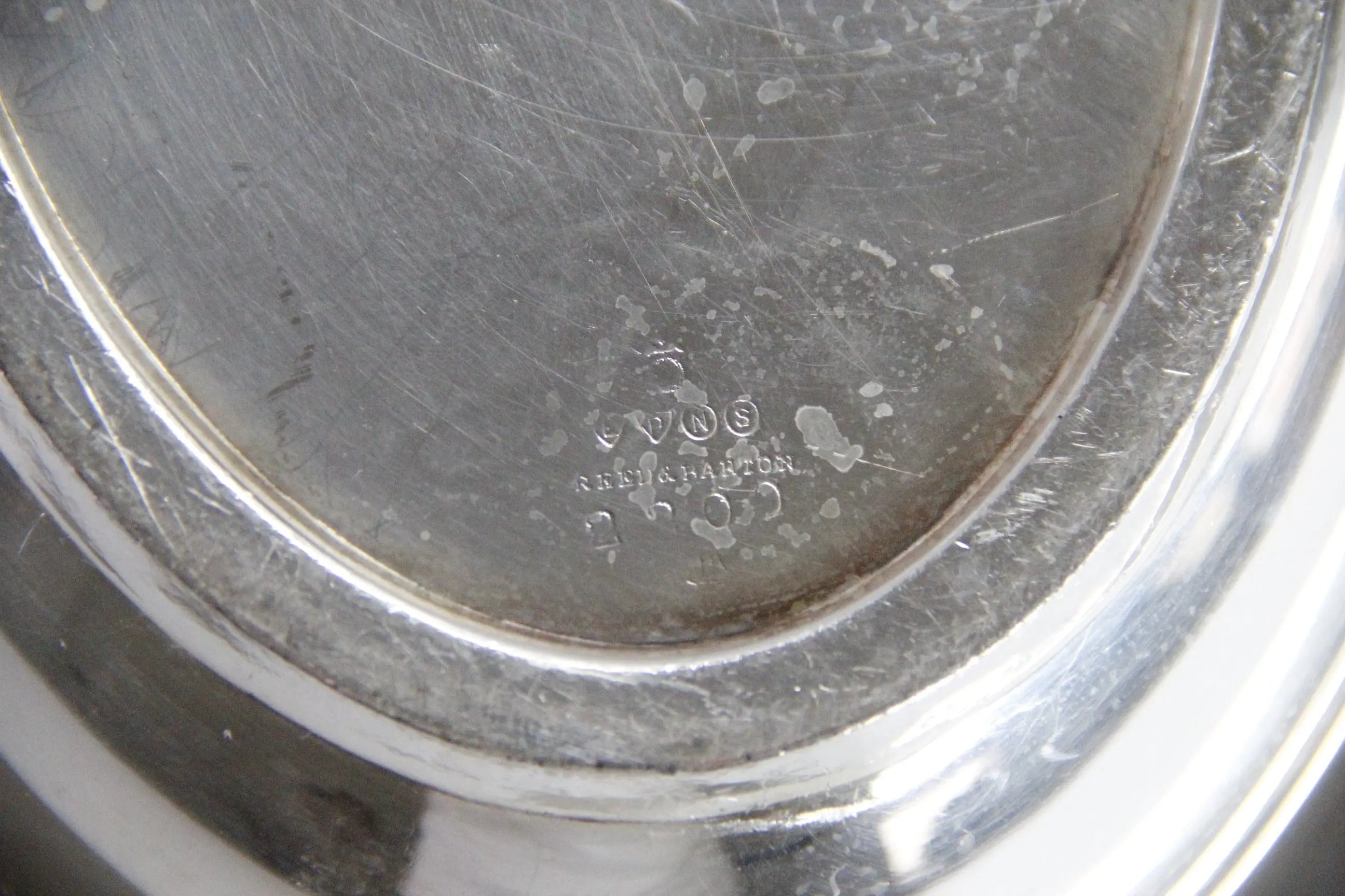 Vintage Hotel Silver Covered Dish | Reed & Barton Silver Soldered 1941