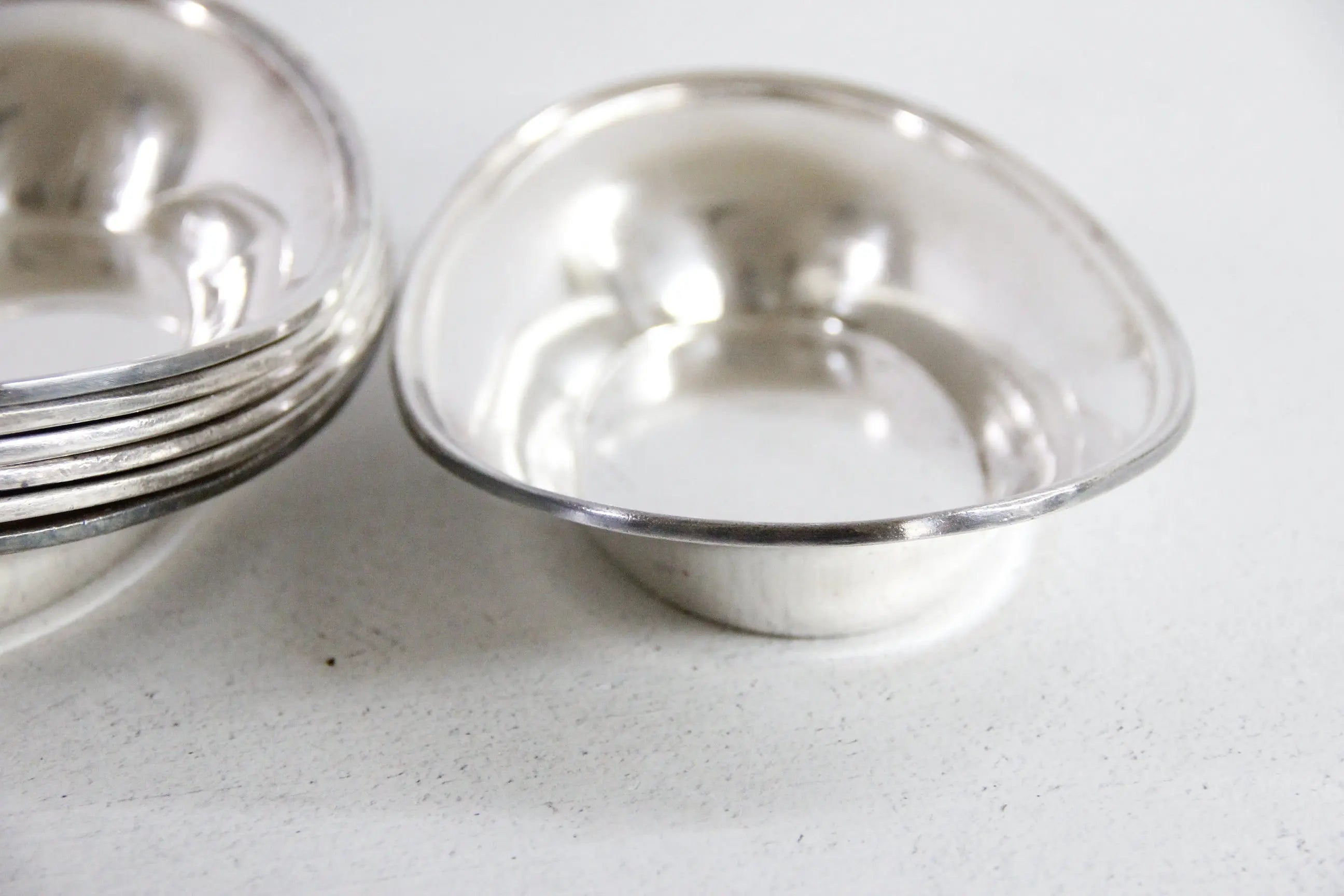 Vintage Hotel Silver Soldered Serving Dish | International Silver Co. 10"  Debra Hall Lifestyle