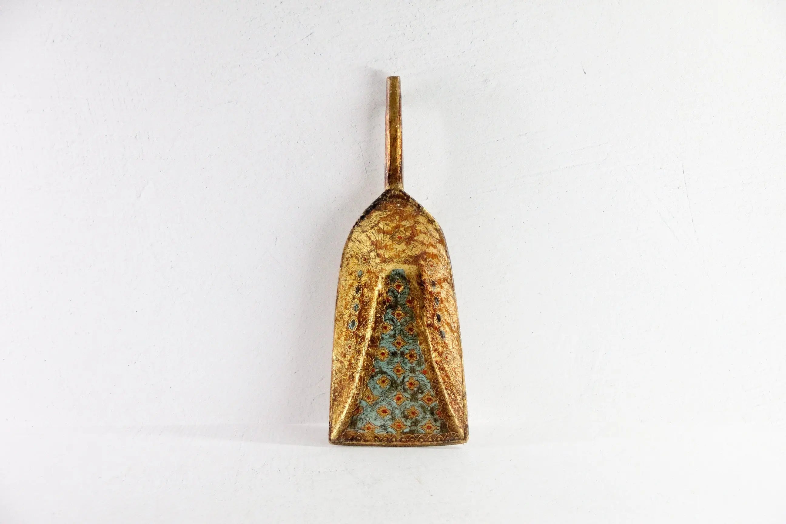 Vintage Italian Florentine Scoop | Hand Made Gilt Fireplace Shovel  Debra Hall Lifestyle