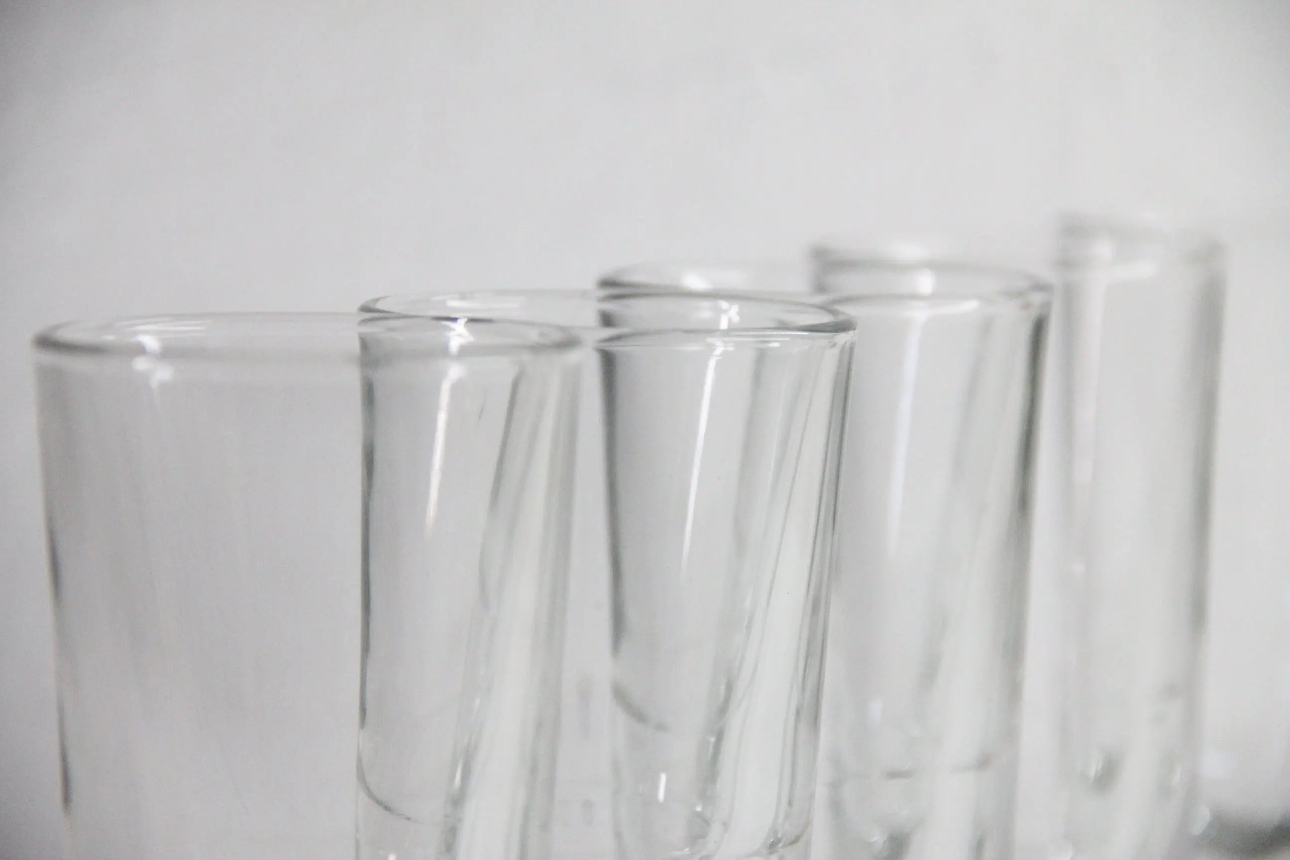 Vintage Italian Shot Glass | Modernist Cordial Weighted  Debra Hall Lifestyle