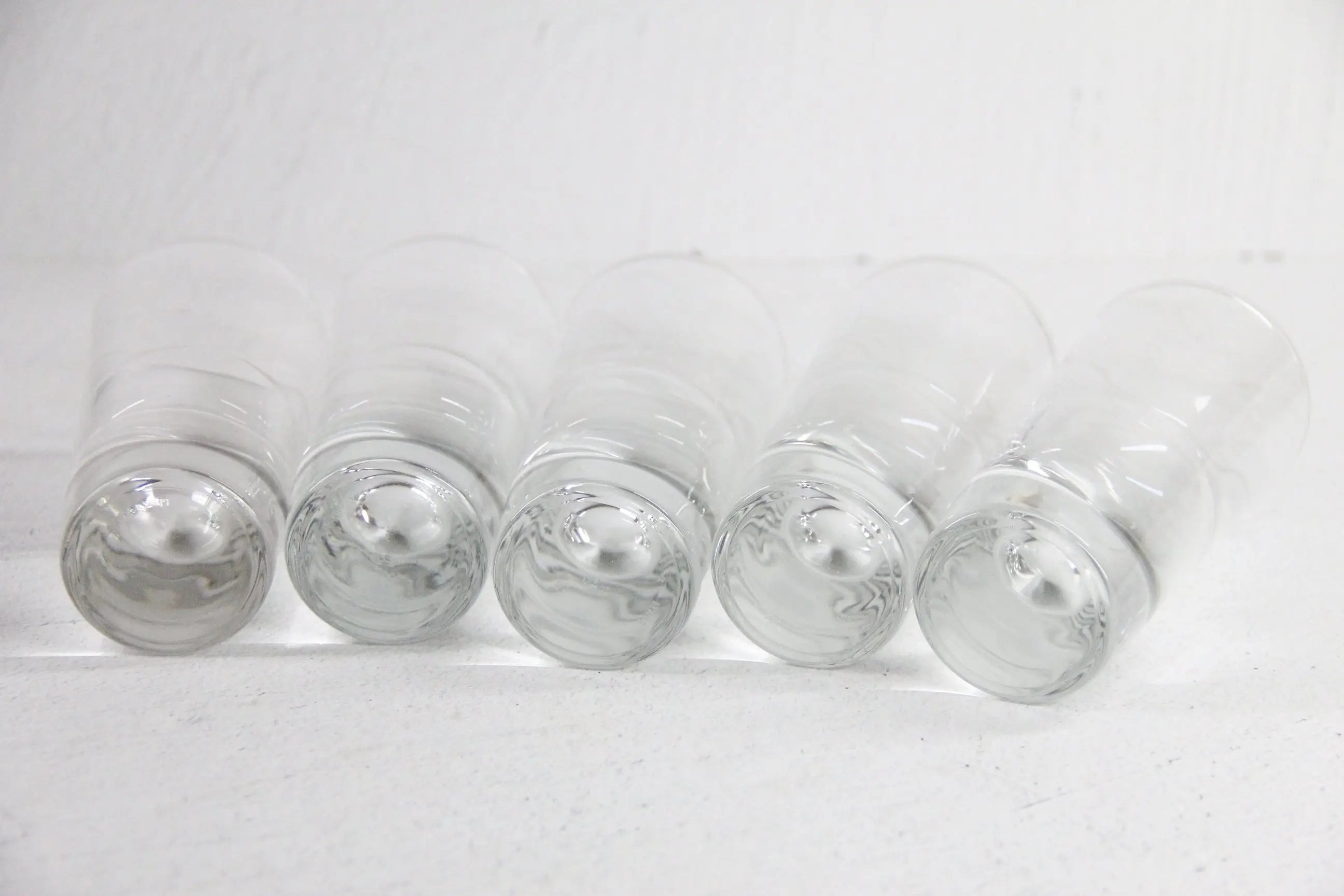 Vintage Italian Shot Glass | Modernist Cordial Weighted  Debra Hall Lifestyle