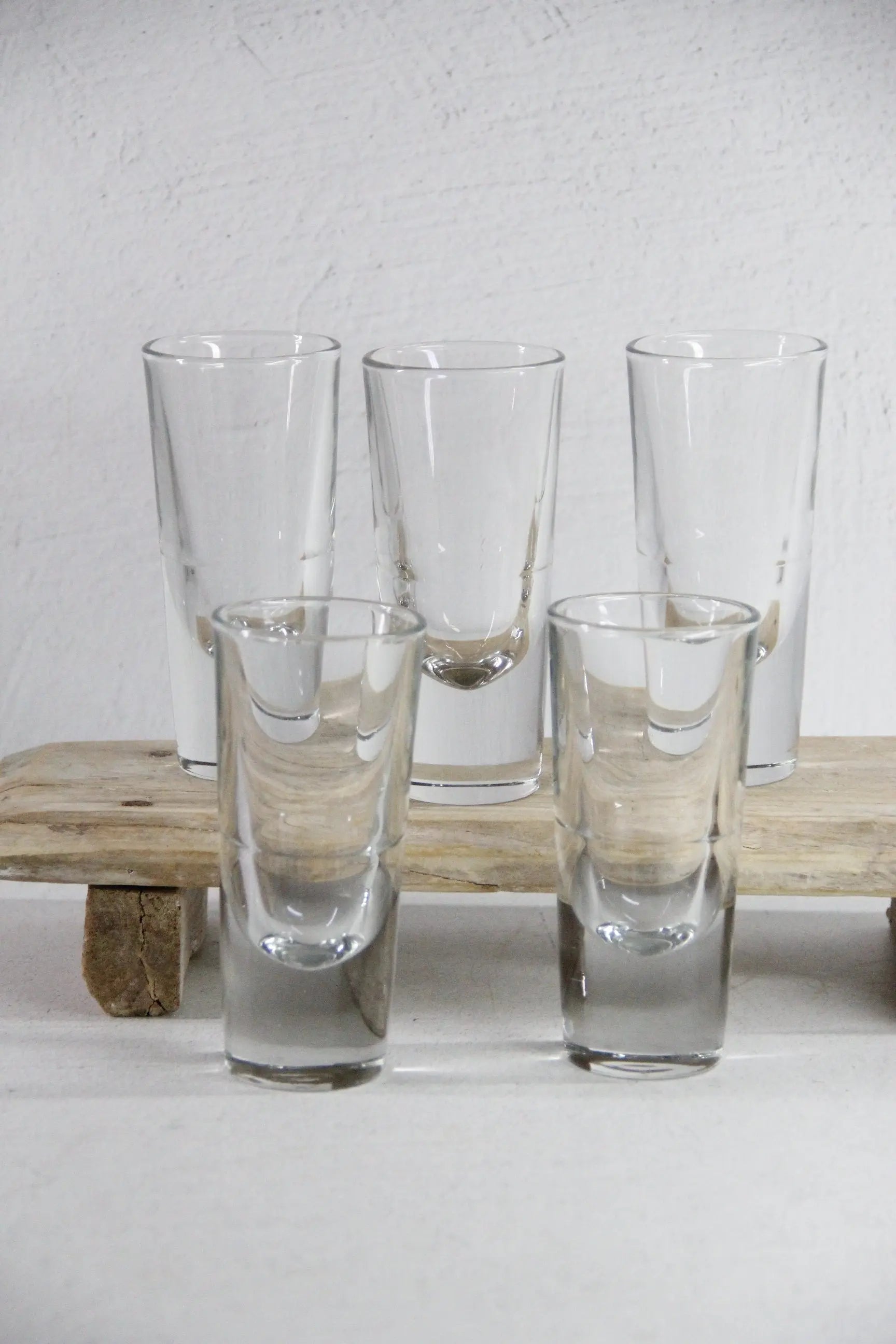 Vintage Italian Shot Glass | Modernist Cordial Weighted  Debra Hall Lifestyle
