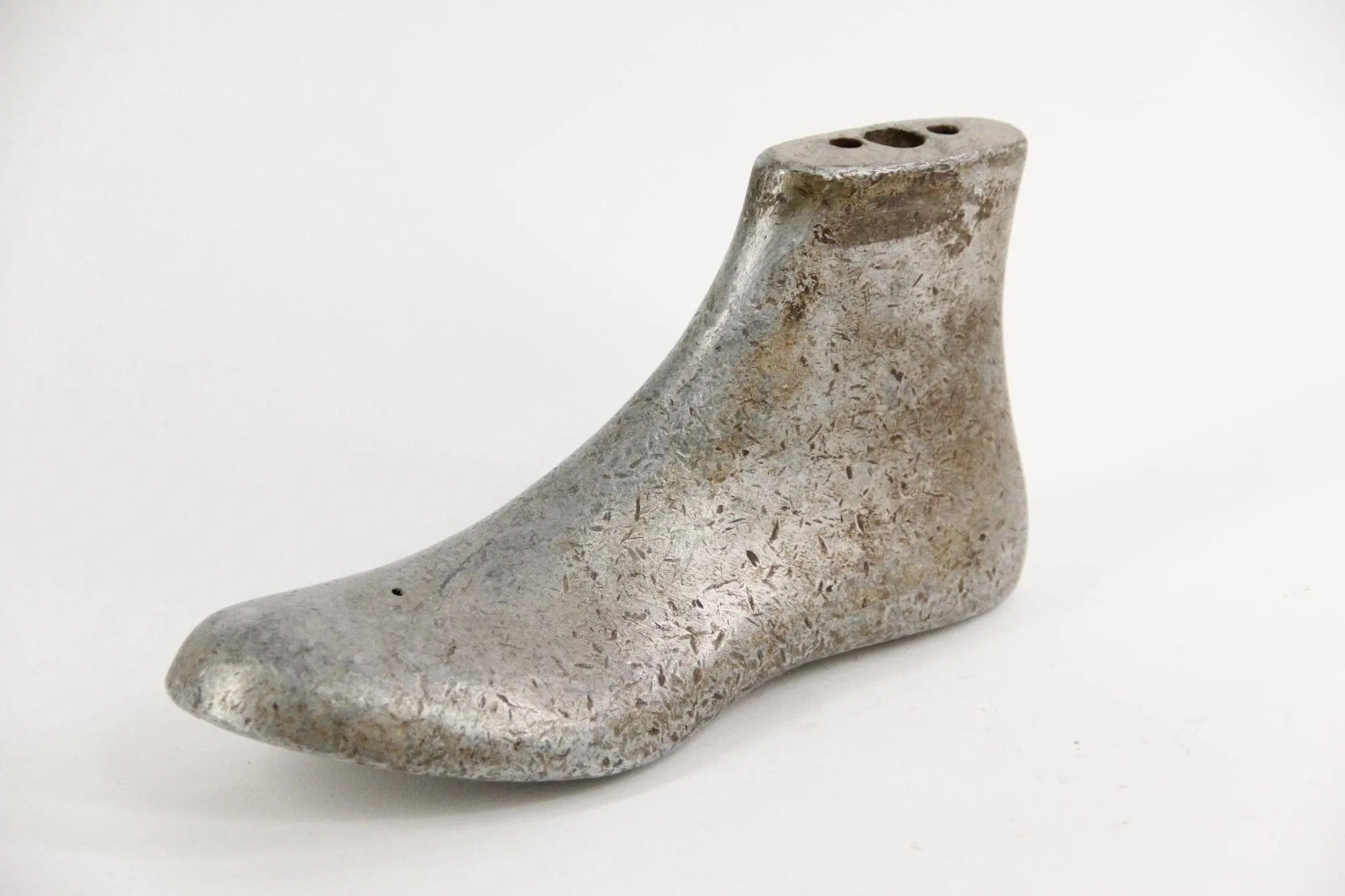 Vintage Metal Shoe Form Mold | Industrial  Debra Hall Lifestyle