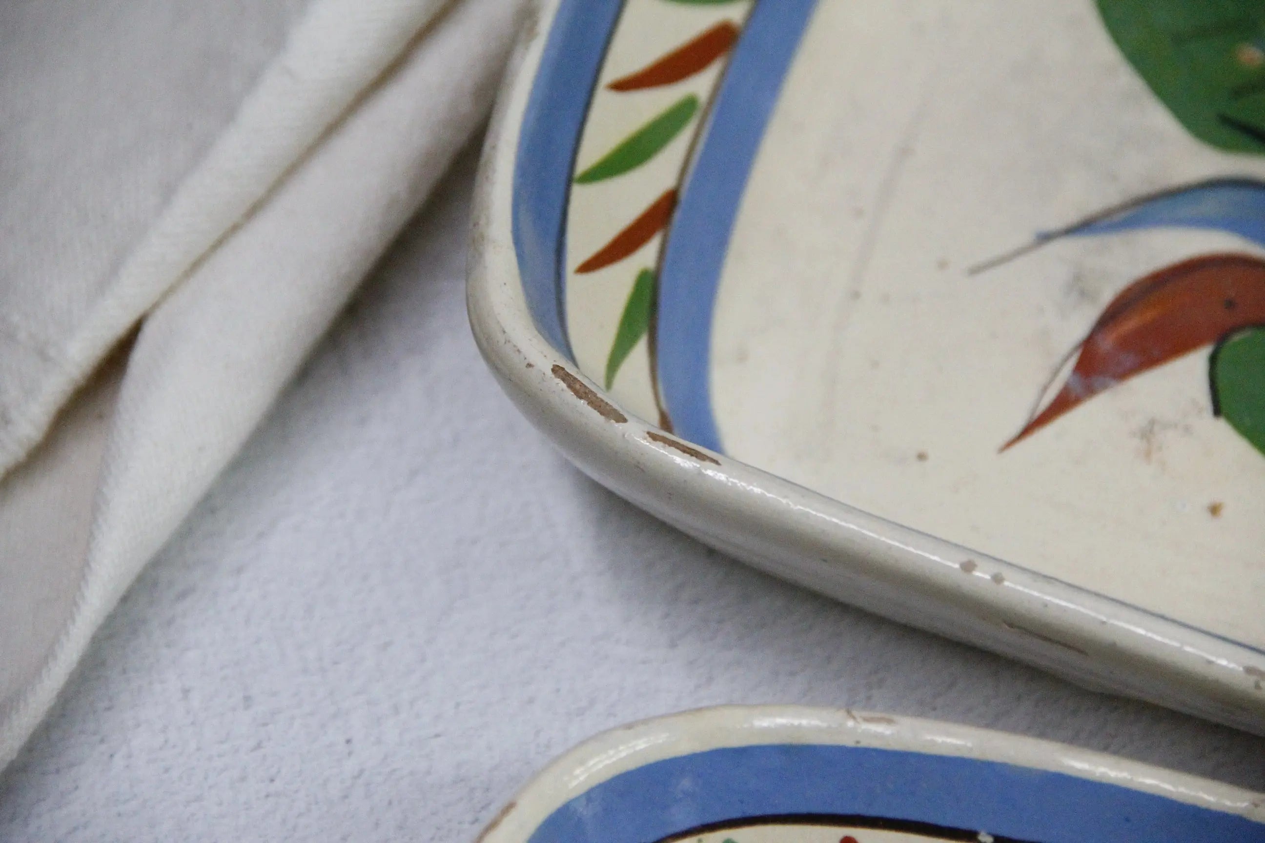 Vintage Mexican Tlaquepaque Pottery | 4 Nesting Casseroles  Debra Hall Lifestyle