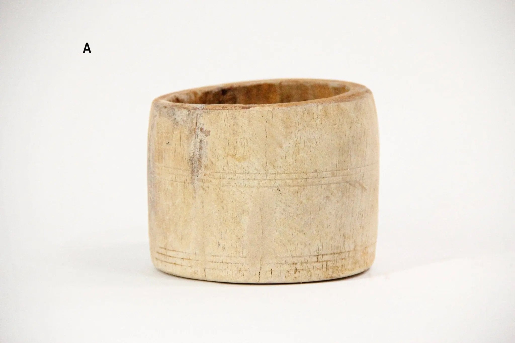 Vintage Natural Wooden Honey Pot  Debra Hall Lifestyle