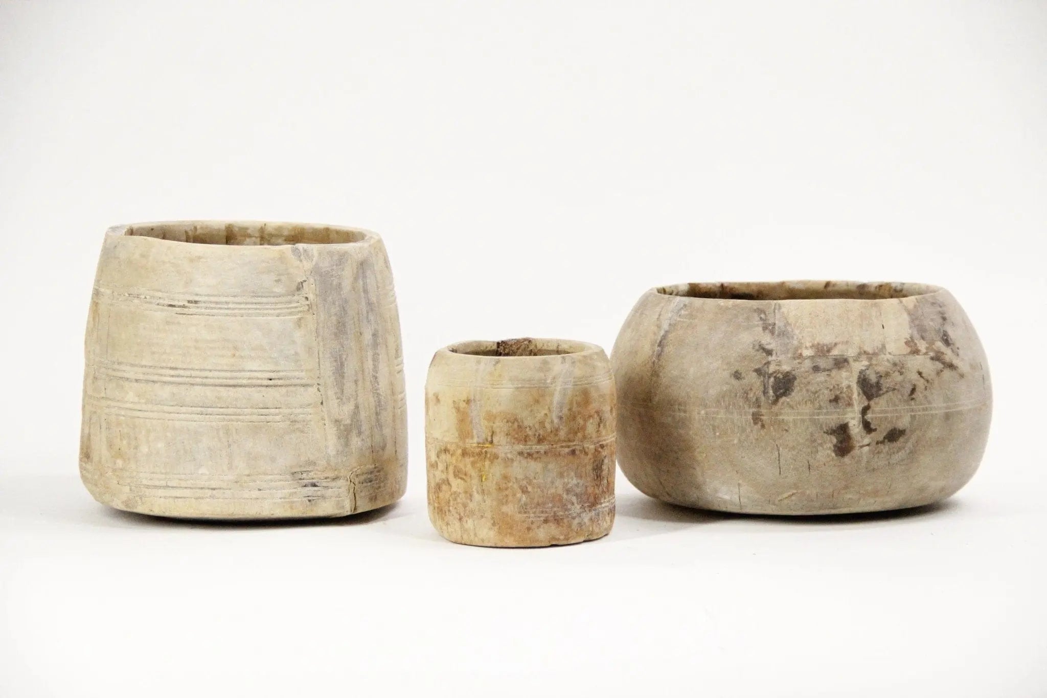 Vintage Natural Wooden Honey Pot  Debra Hall Lifestyle