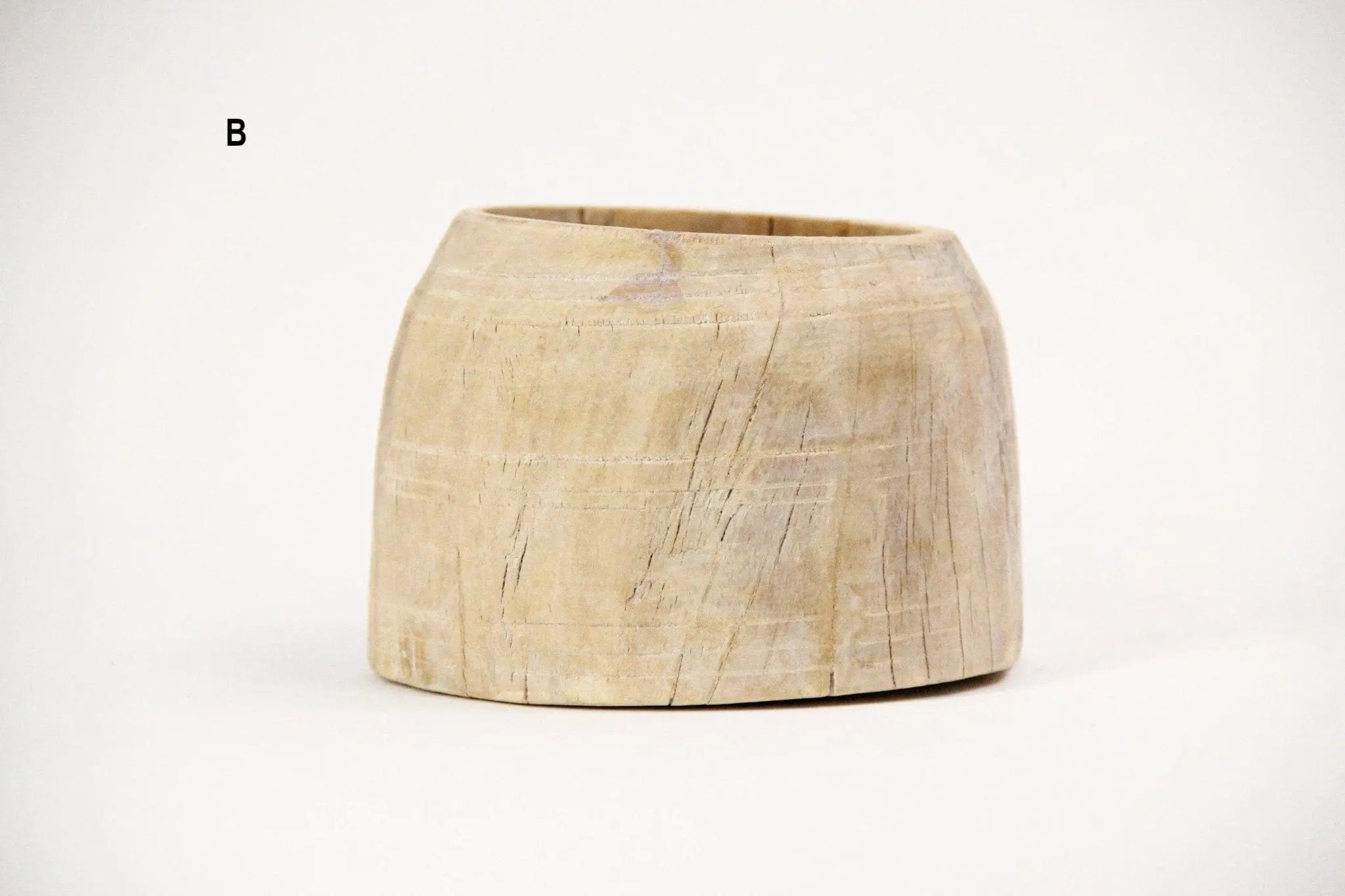Vintage Natural Wooden Honey Pot  Debra Hall Lifestyle