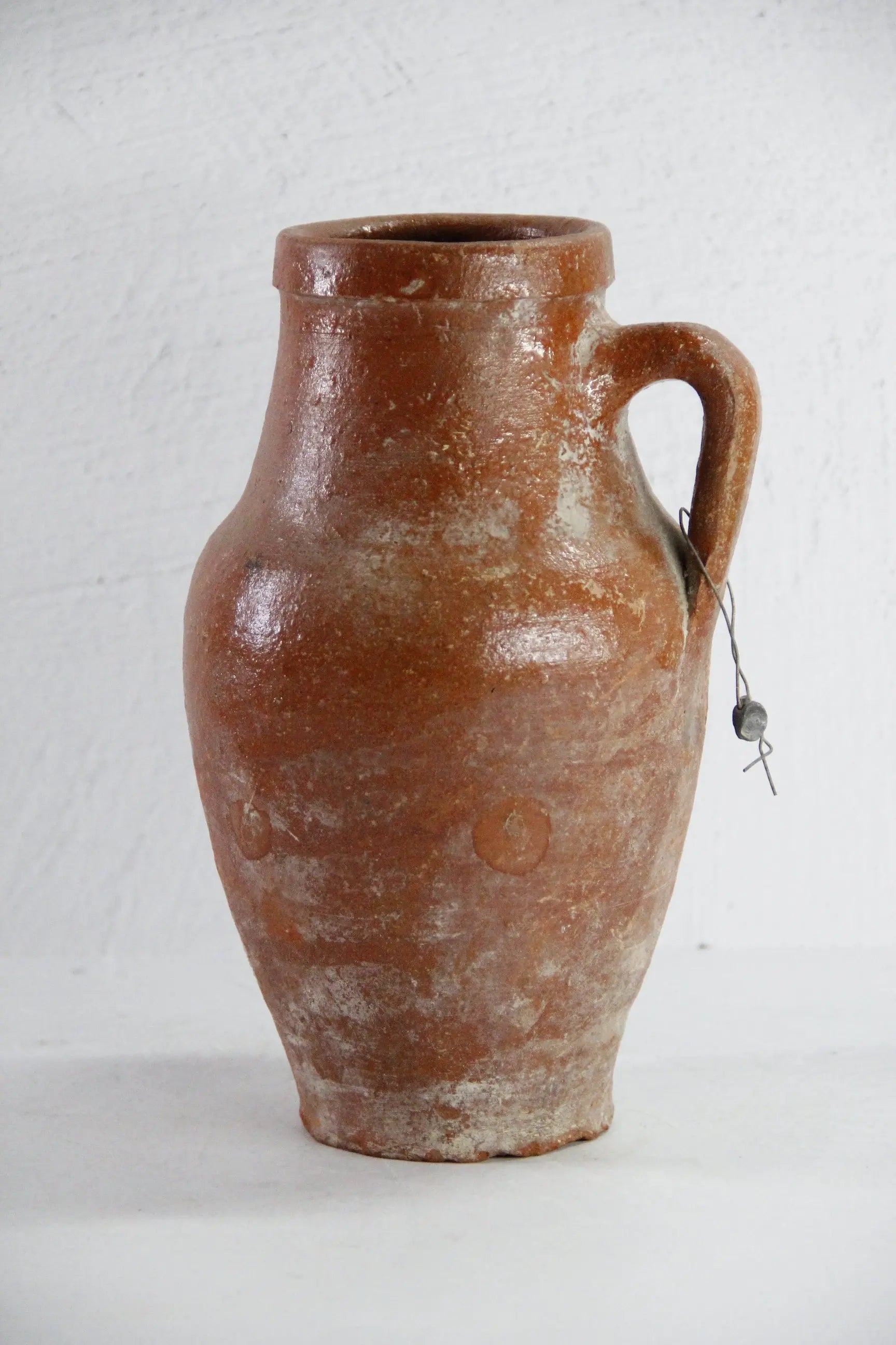 Vintage Olive Jar | Found Vessel European Storage 10.5"  Debra Hall Lifestyle