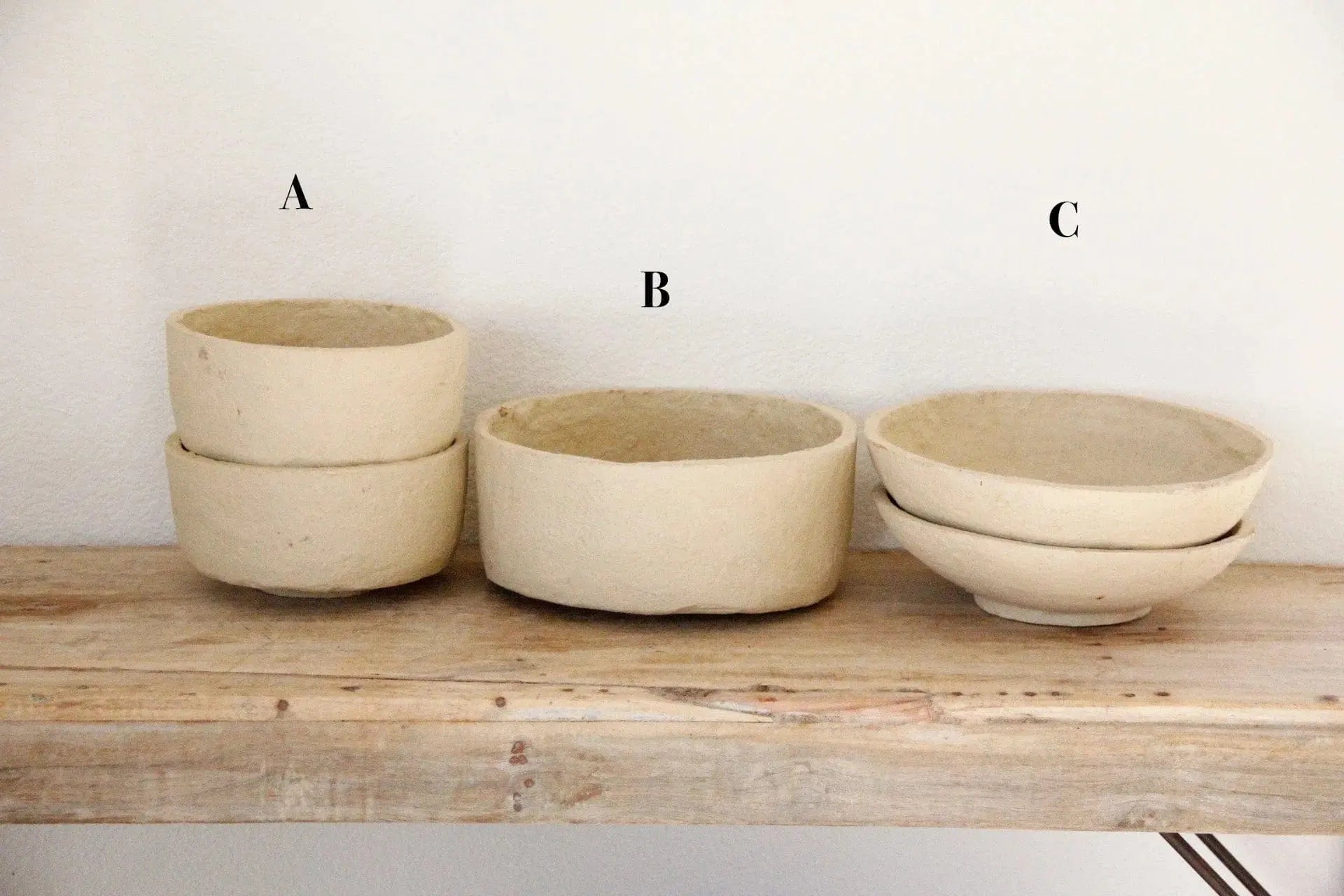 Vintage Paper Machè Bowl | Asssorted  Debra Hall Lifestyle