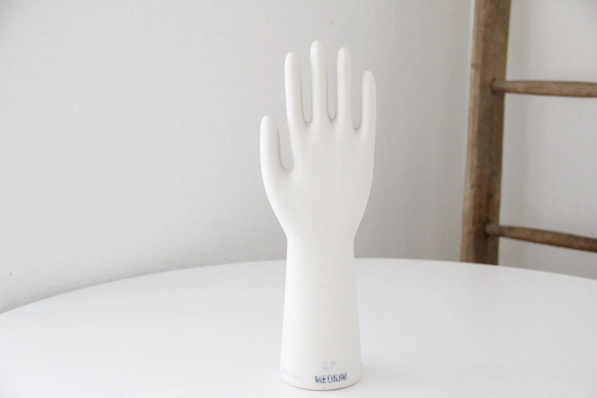 Vintage Porcelain Glove Mold | Matte Finish | Medium  Debra Hall Lifestyle