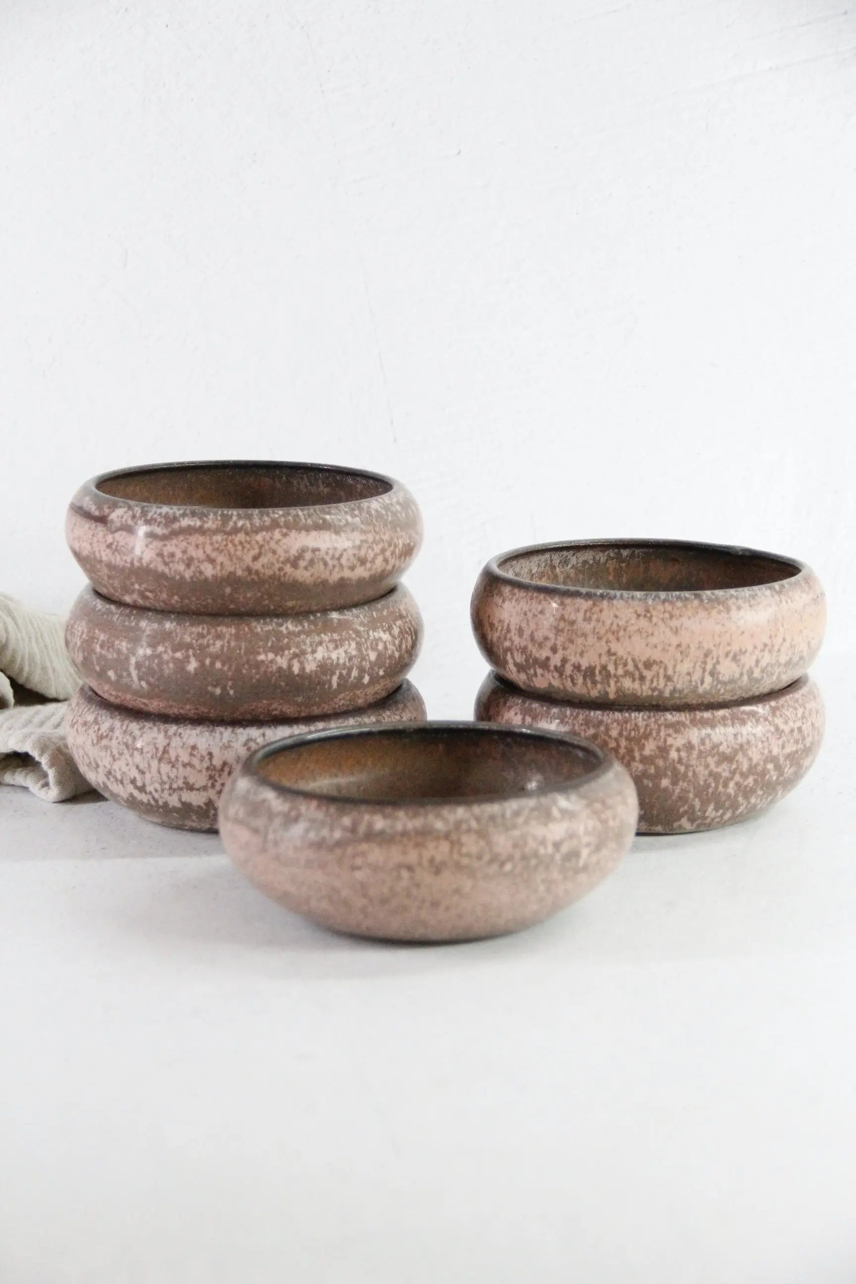 Vintage Pottery Bowl | Hand Thrown Studio Art  Debra Hall Lifestyle