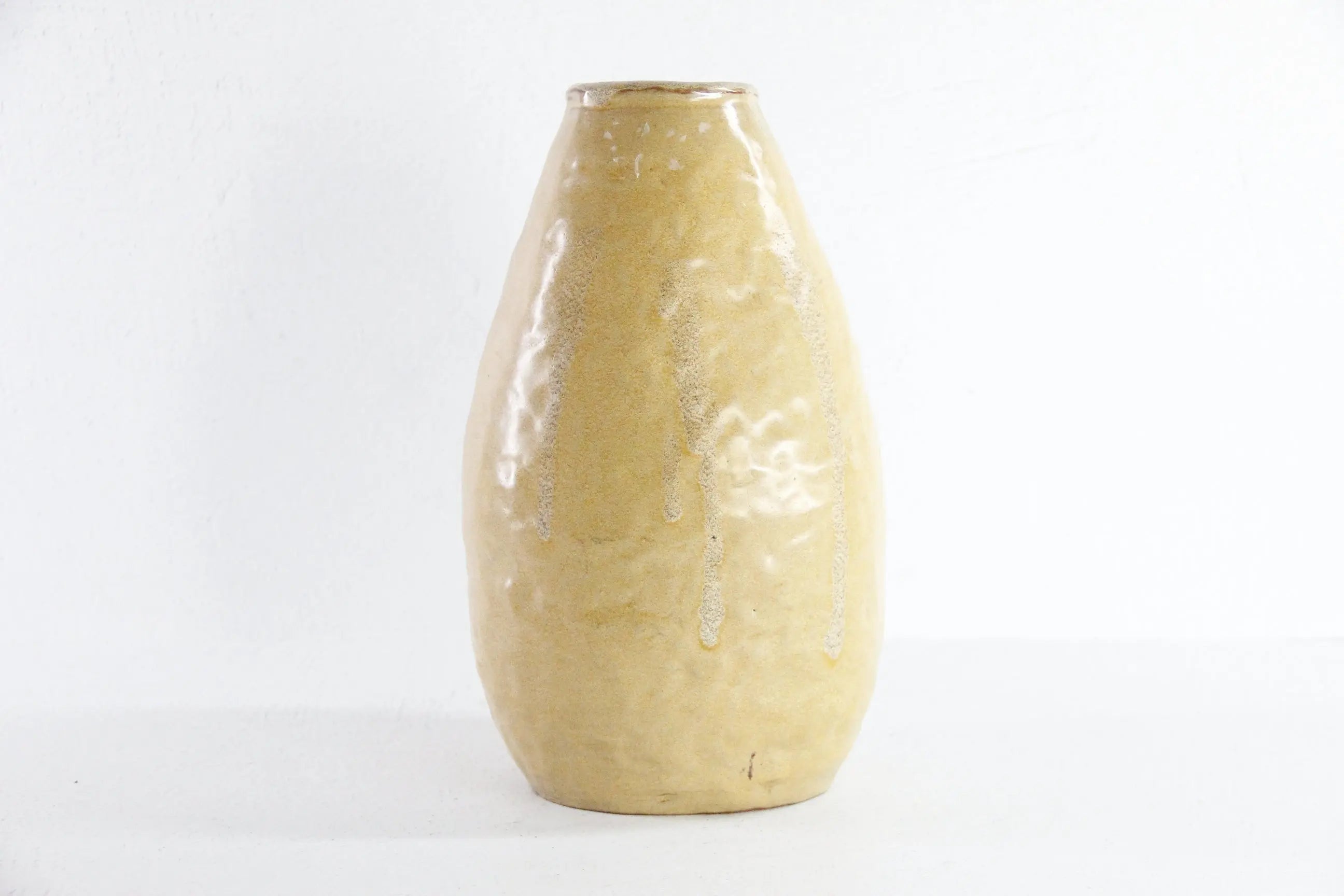 Vintage Pottery Vase | Studio Art Vessel Artist Signed  Debra Hall Lifestyle