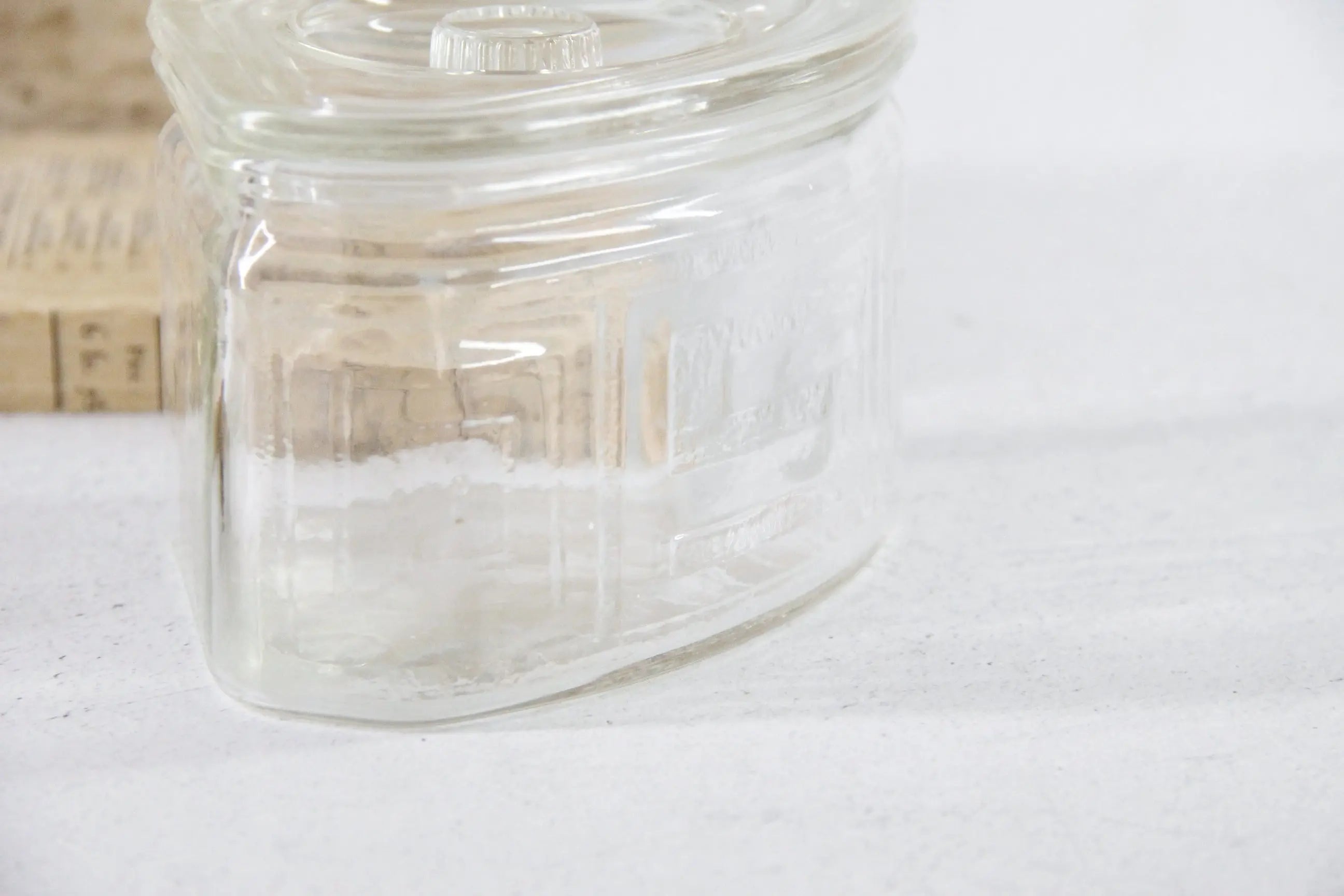 Vintage Refrigerator Glass Container | 1940s Scurlock Dish