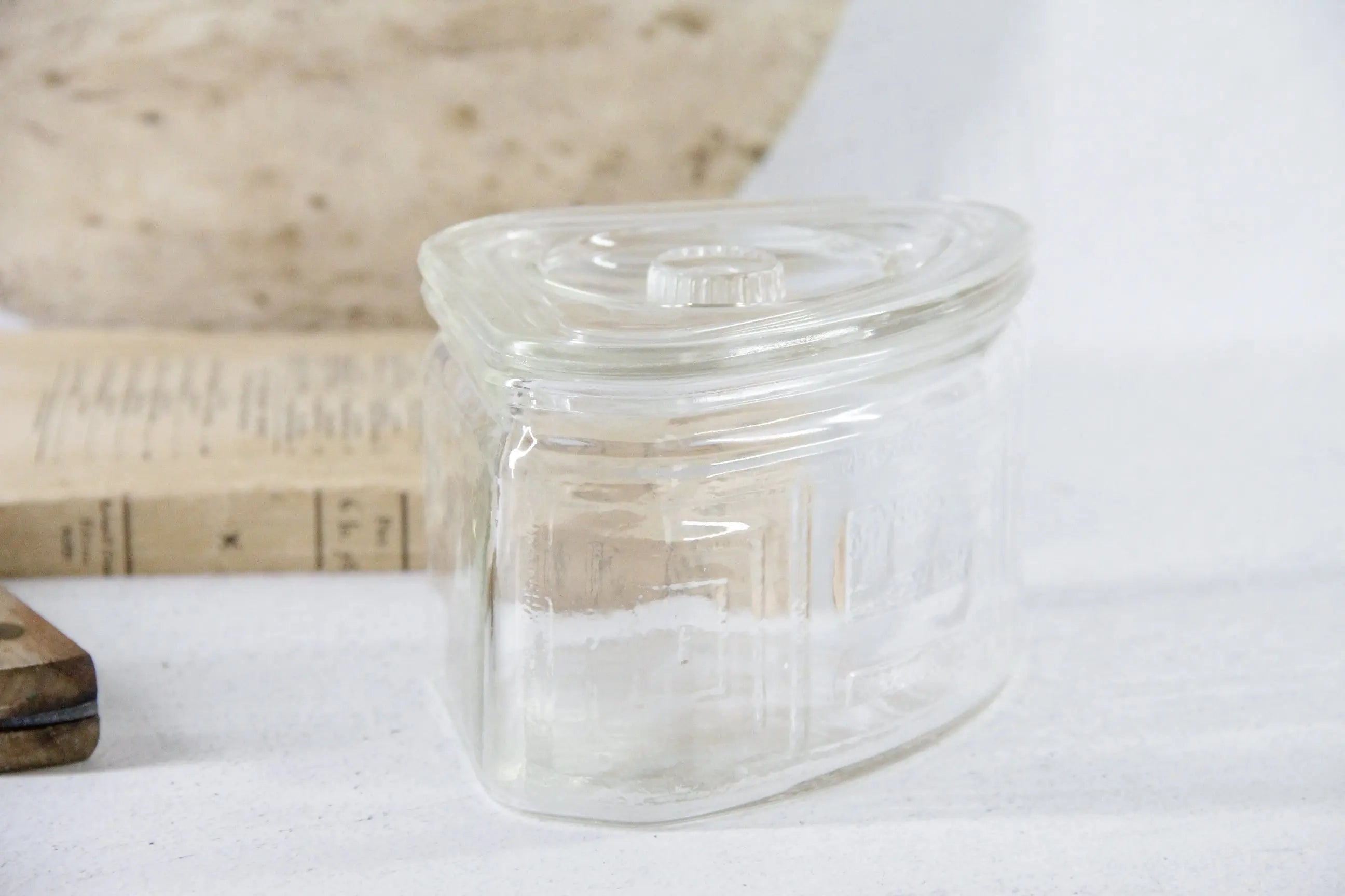 Vintage Refrigerator Glass Container | 1940s Scurlock Dish