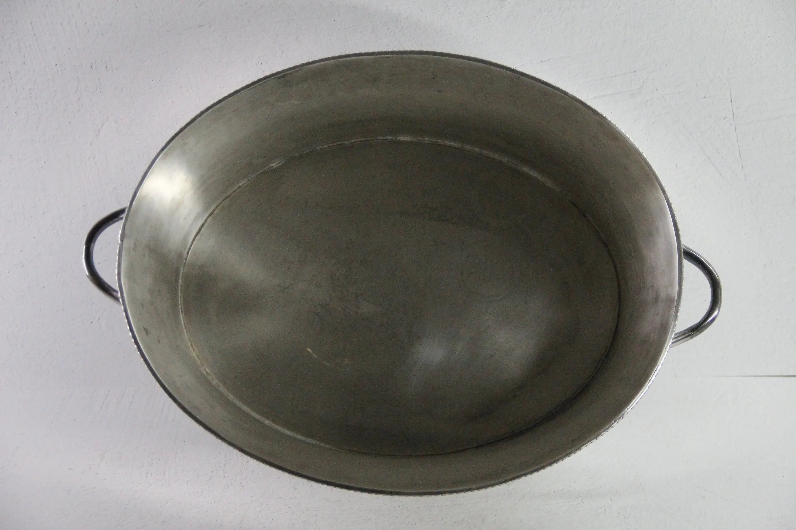 Vintage Silver Beverage Tub | Champagne/Beer Cooler Bucket  Debra Hall Lifestyle