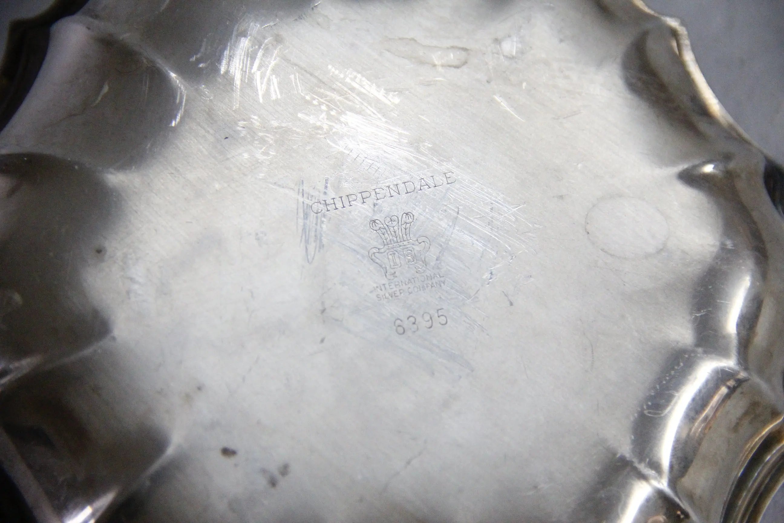 Vintage Silver Dish | Chippendale Bon Bon/Trinket Bowl  Debra Hall Lifestyle