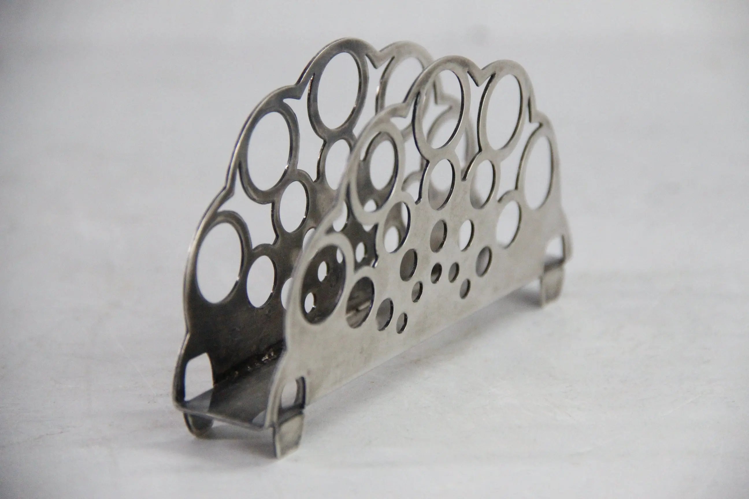 Vintage Silver Napkin Holder | Modern 1960s Poland  Debra Hall Lifestyle