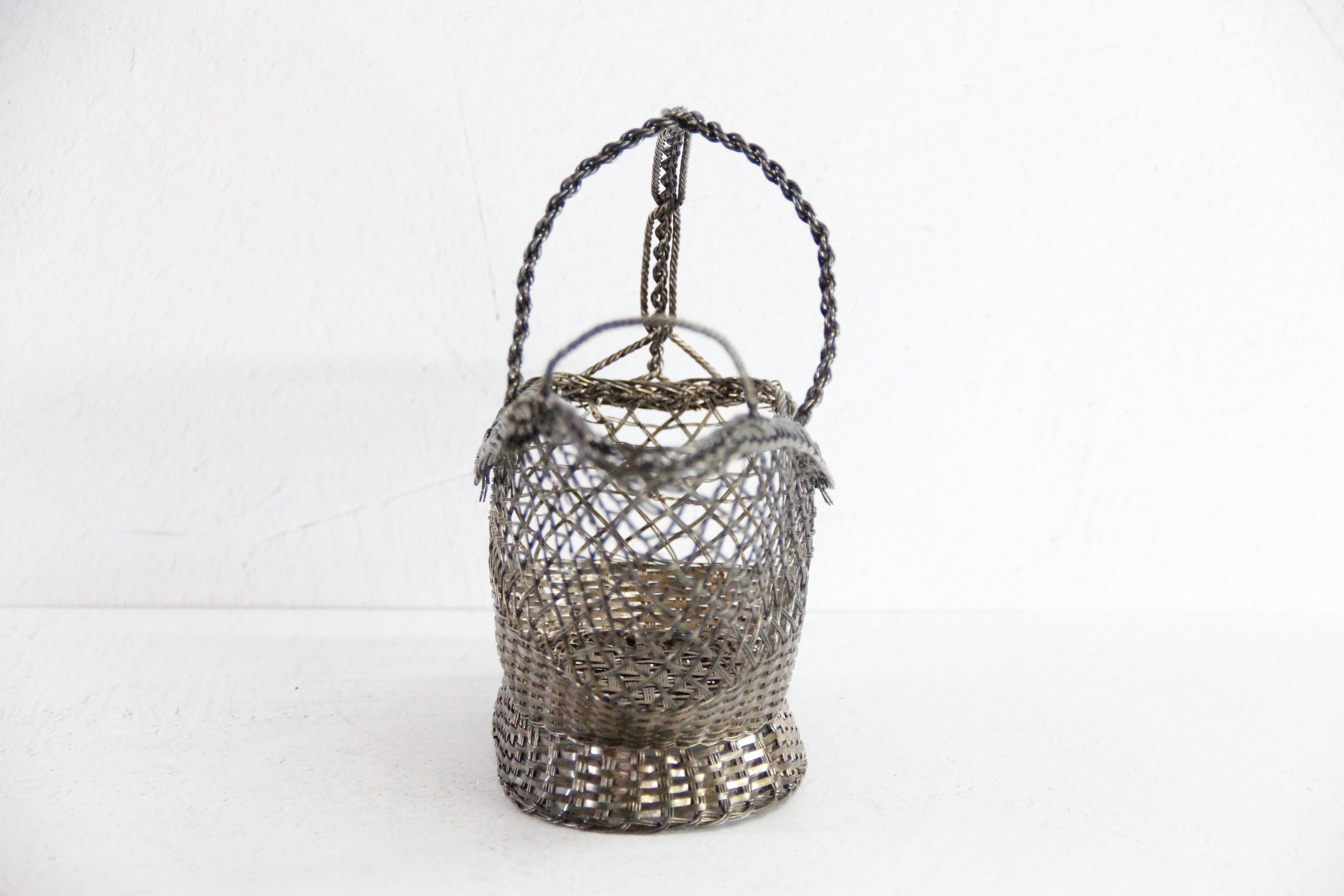 Vintage Silver Wine Bottle Holder | French Caddy  Debra Hall Lifestyle