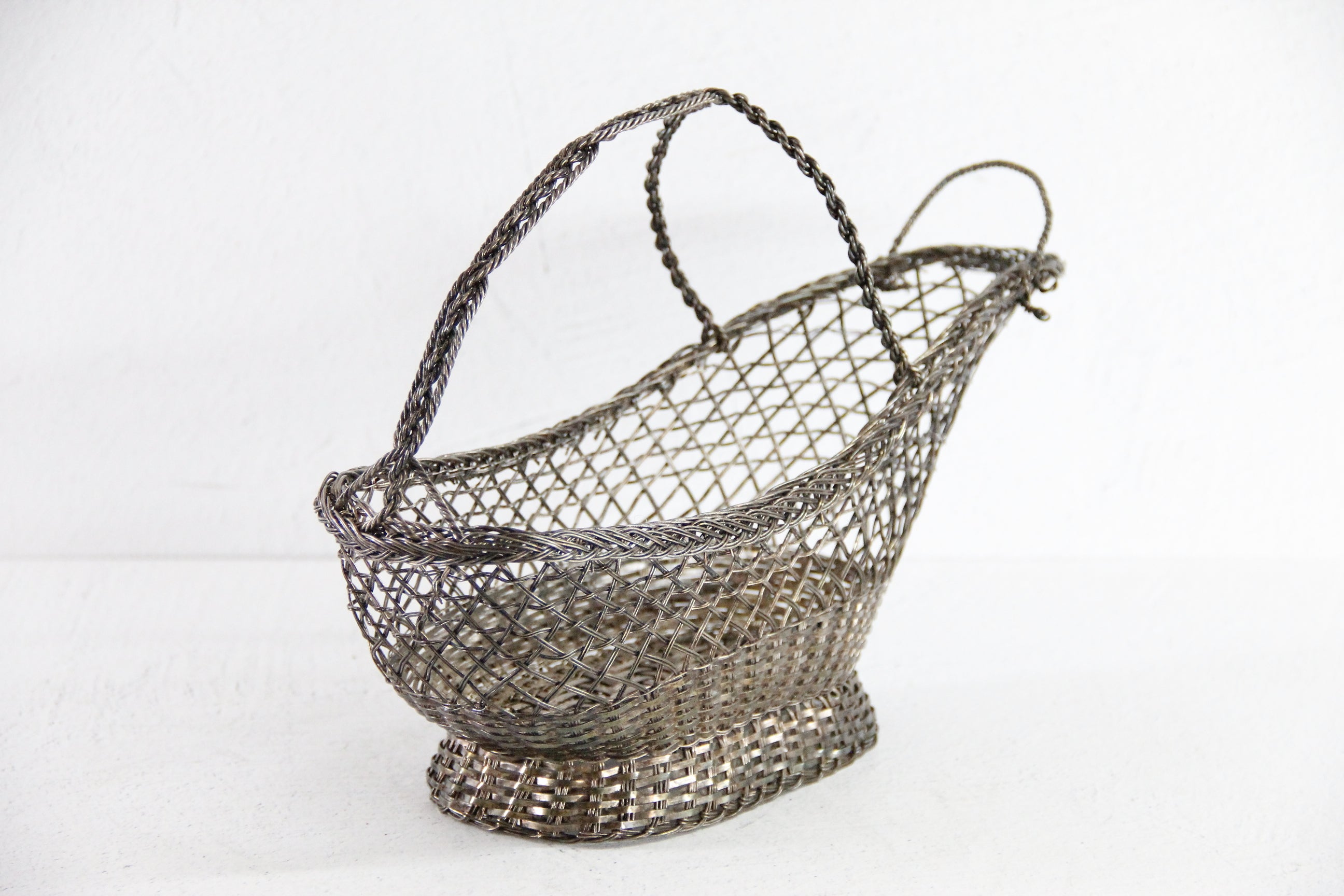 Vintage Silver Wine Bottle Holder | French Caddy  Debra Hall Lifestyle