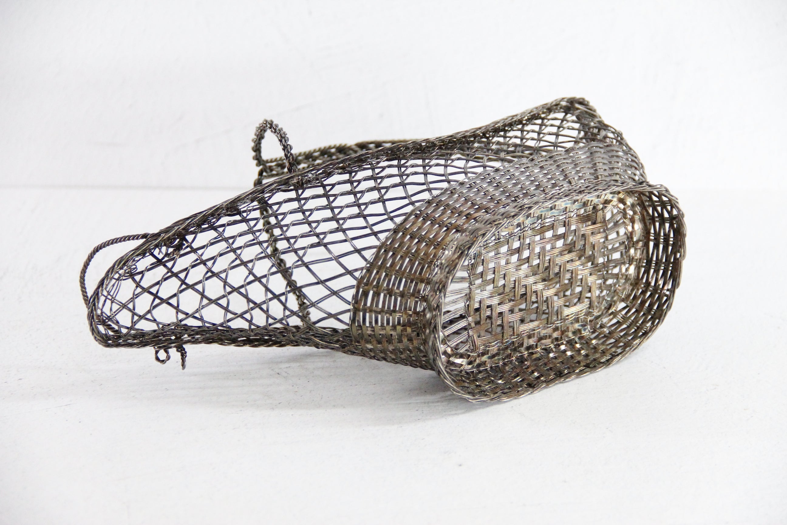 Vintage Silver Wine Bottle Holder | French Caddy  Debra Hall Lifestyle