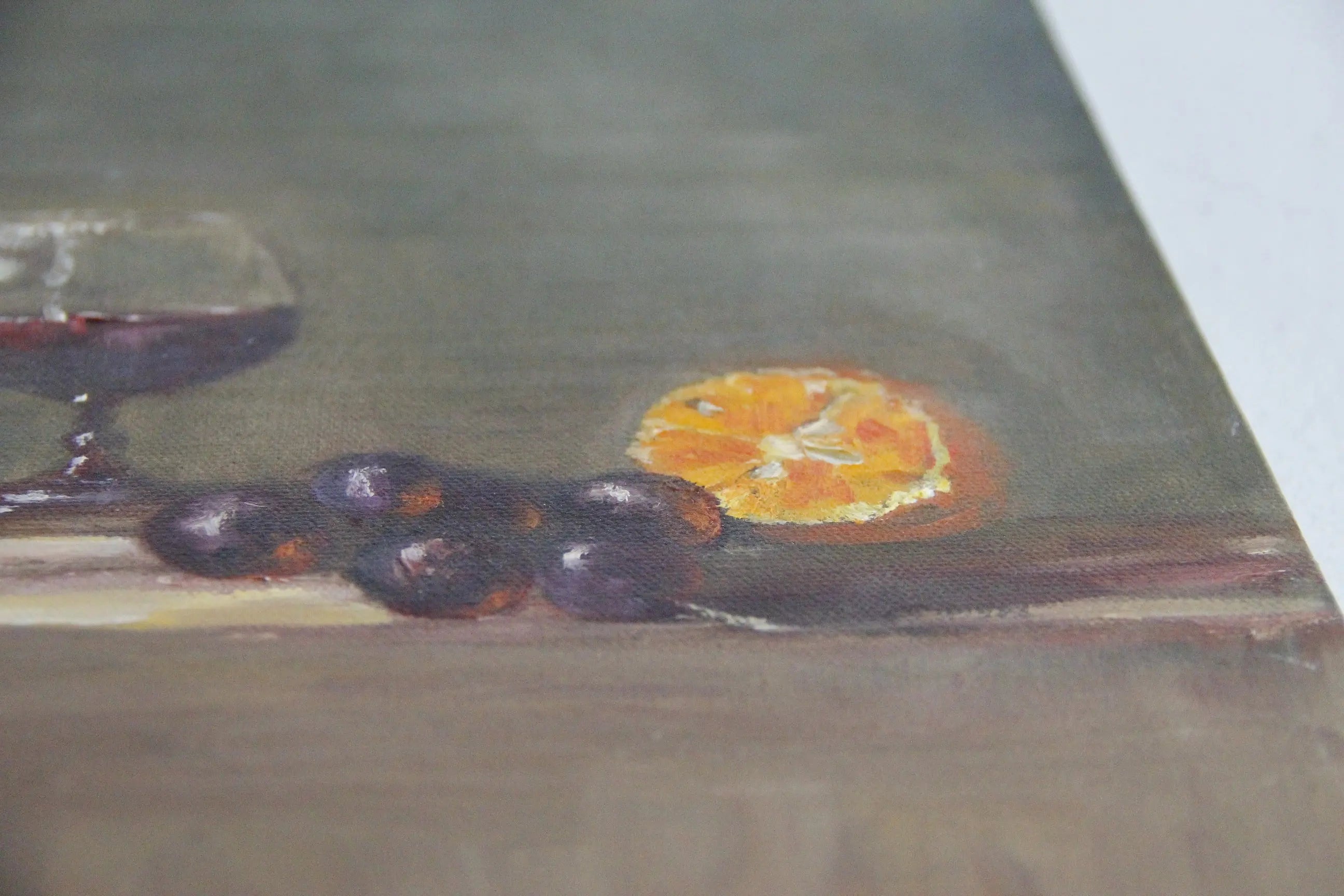 Vintage Still Life Painting | Fruit Table  Debra Hall Lifestyle