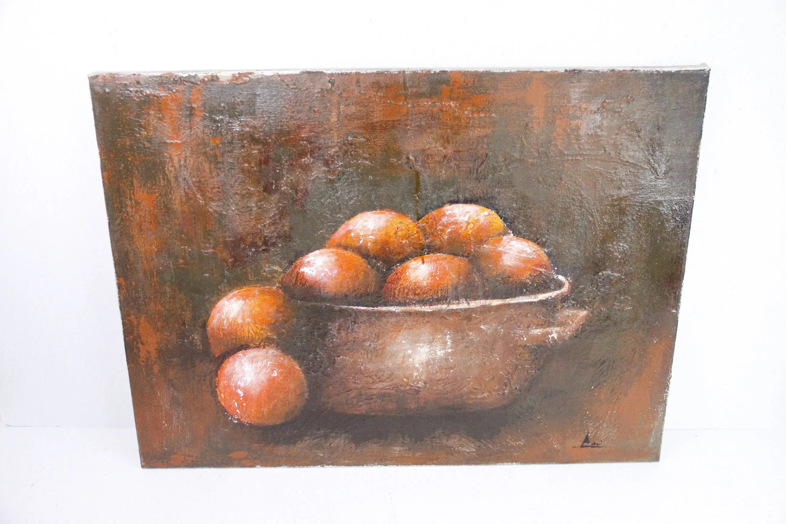 Vintage Still Life Painting | Signed Wall Decor  Debra Hall Lifestyle