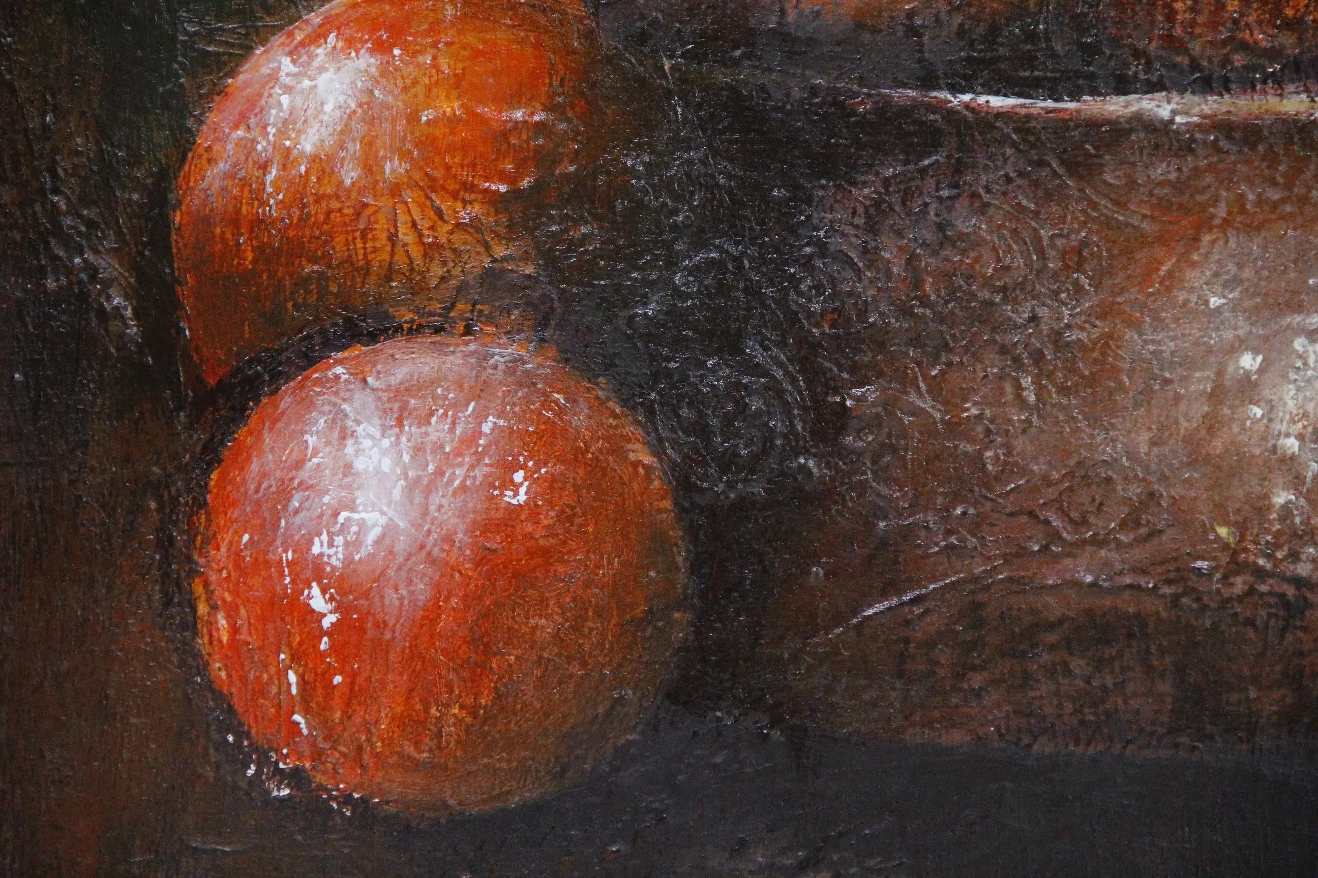 Vintage Still Life Painting | Signed Wall Decor  Debra Hall Lifestyle