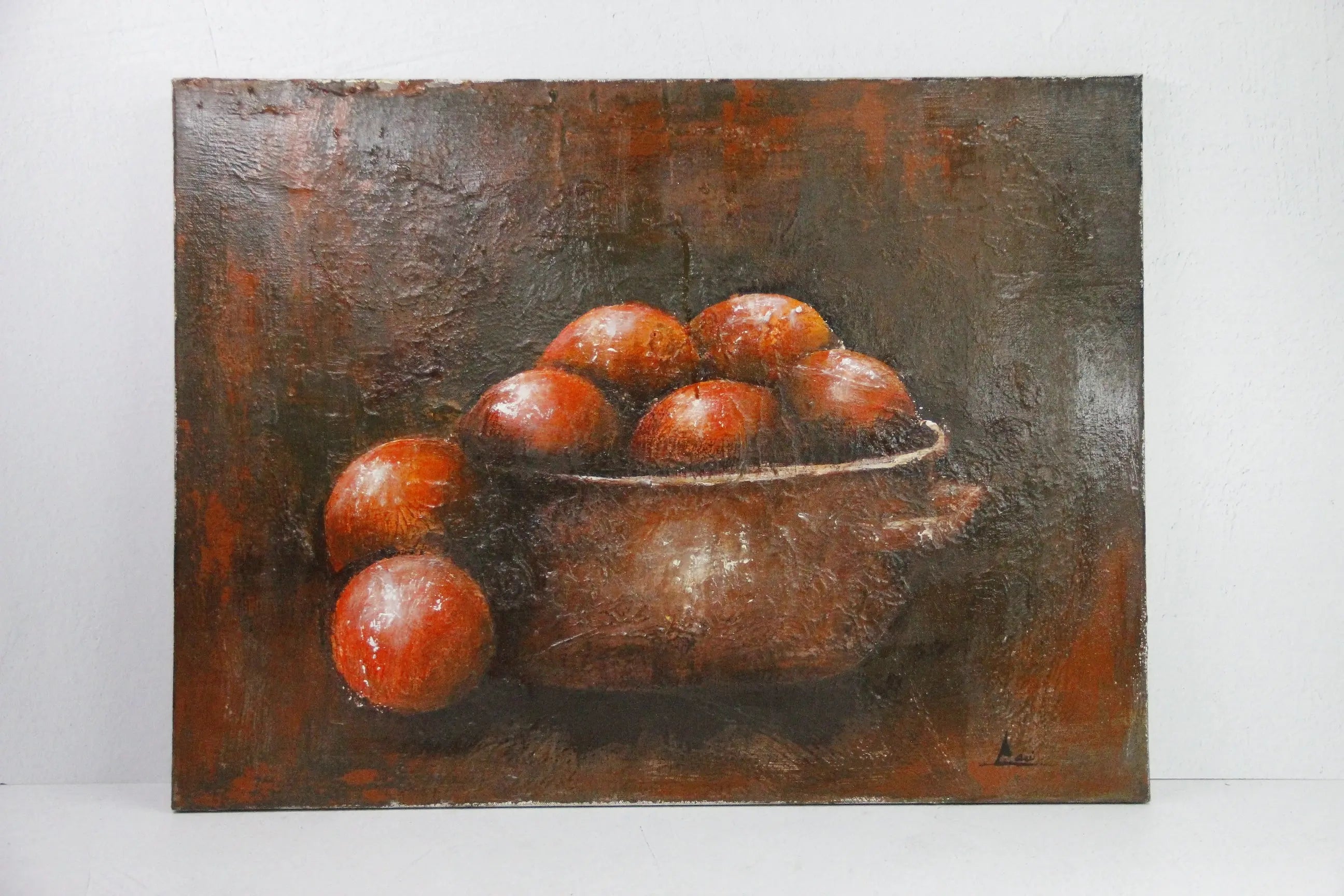 Vintage Still Life Painting | Signed Wall Decor  Debra Hall Lifestyle