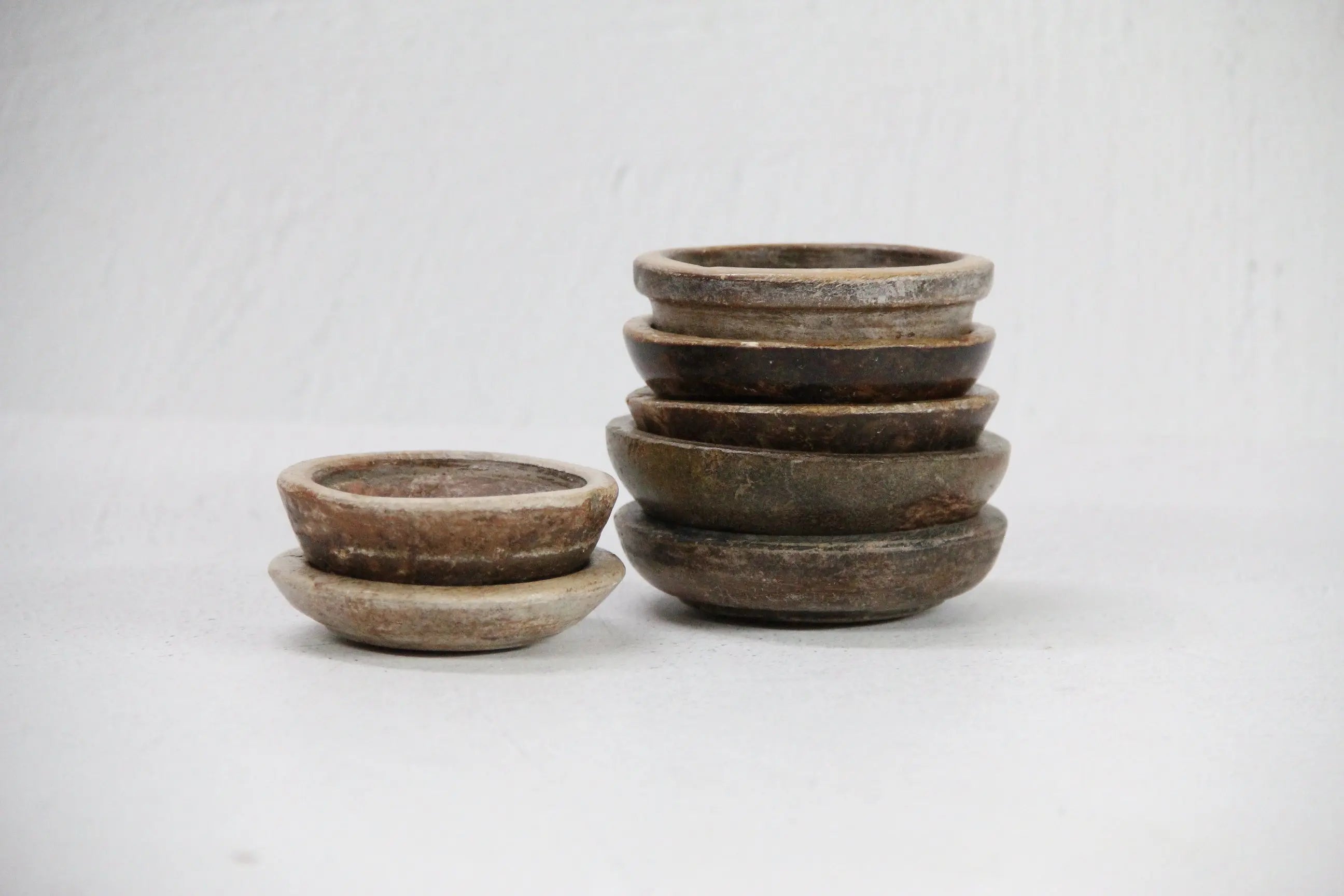 Vintage Stone Bowl | Low Spice Bowl  Debra Hall Lifestyle