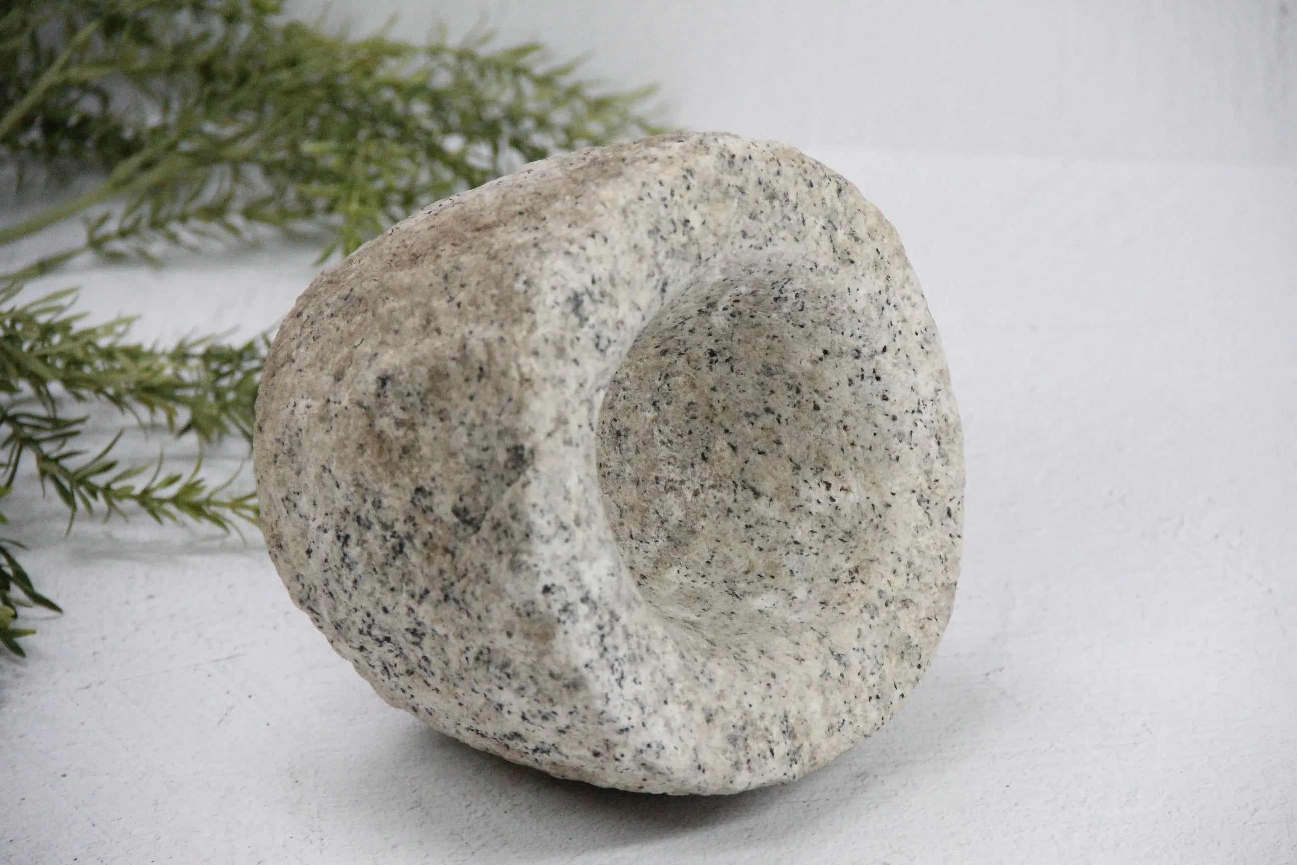 Vintage Stone Mortar | Garlic 4  Debra Hall Lifestyle