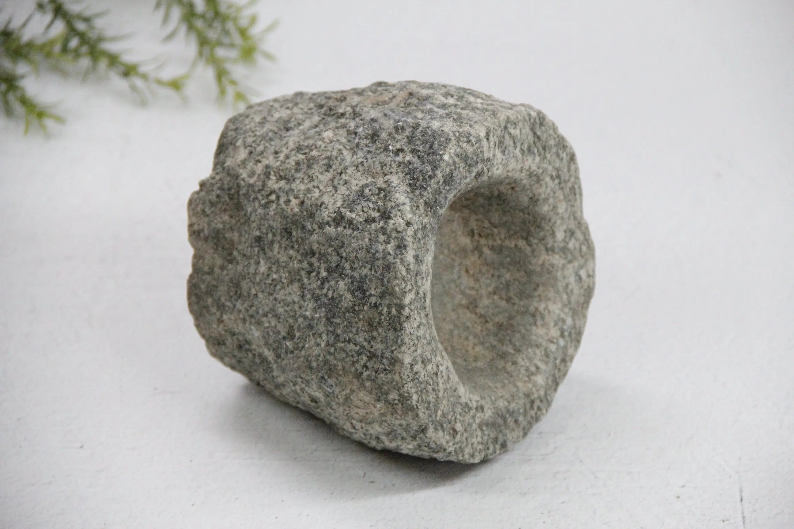 Vintage Stone Mortar | Garlic  Debra Hall Lifestyle