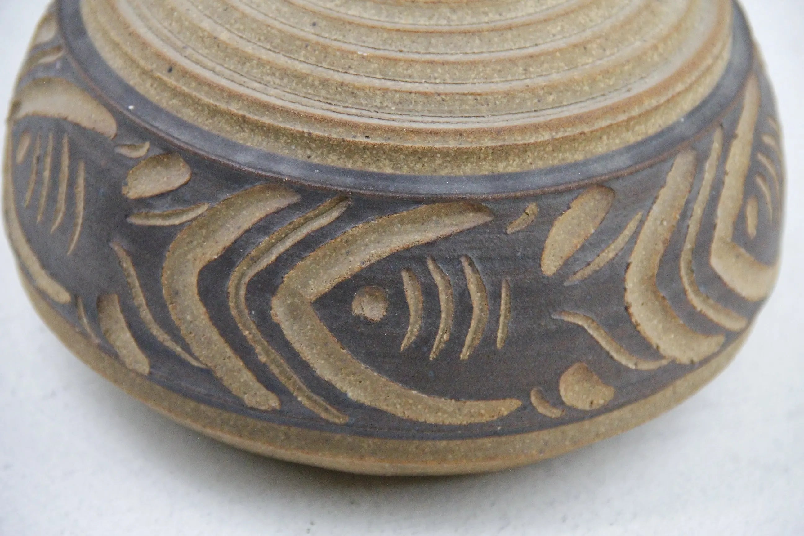 Vintage Studio Pottery | Midcentury Art Vase-Signed  Debra Hall Lifestyle