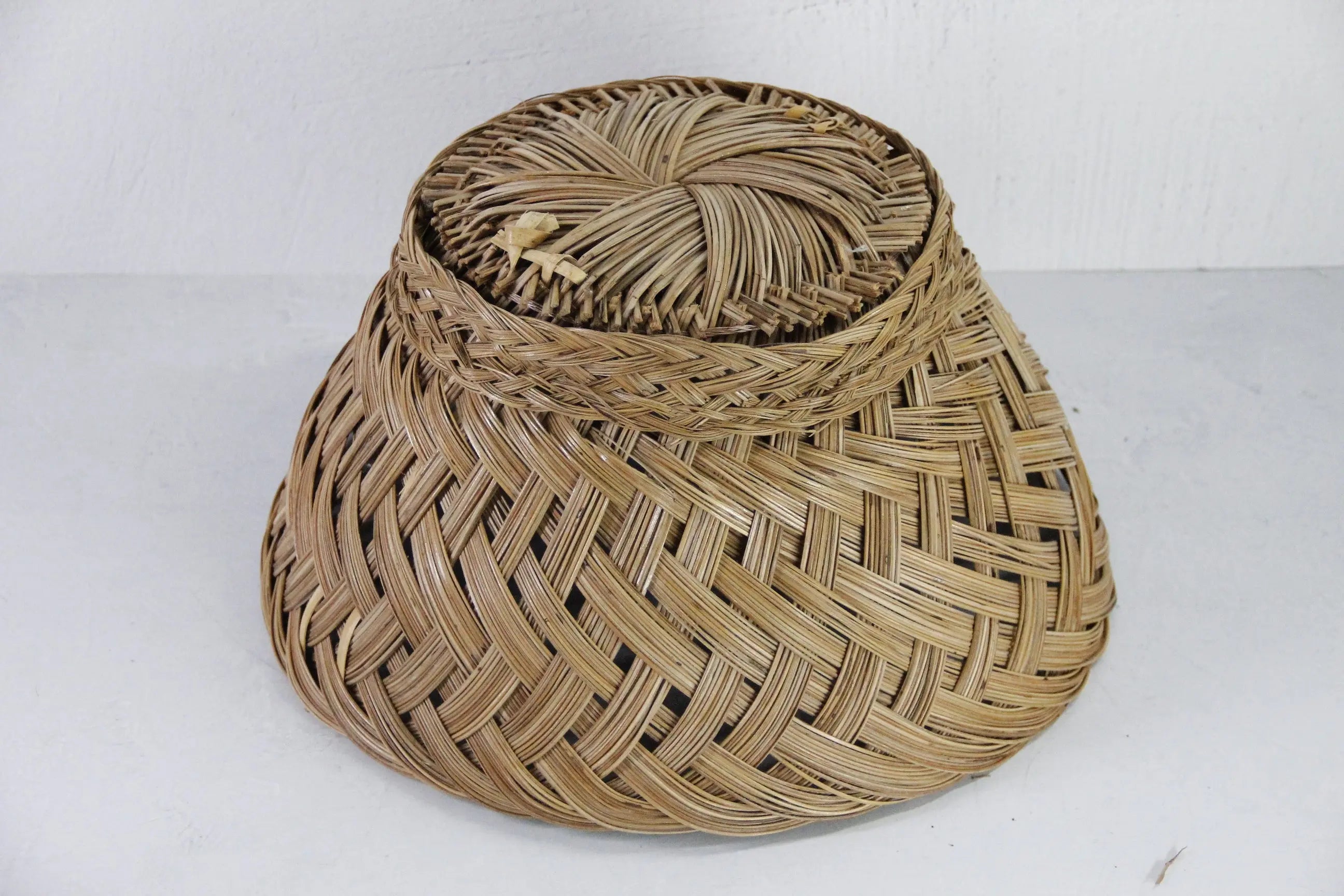 Vintage Wicker Basket Open Weave Fruit Bowl | Wall Decor  Debra Hall Lifestyle