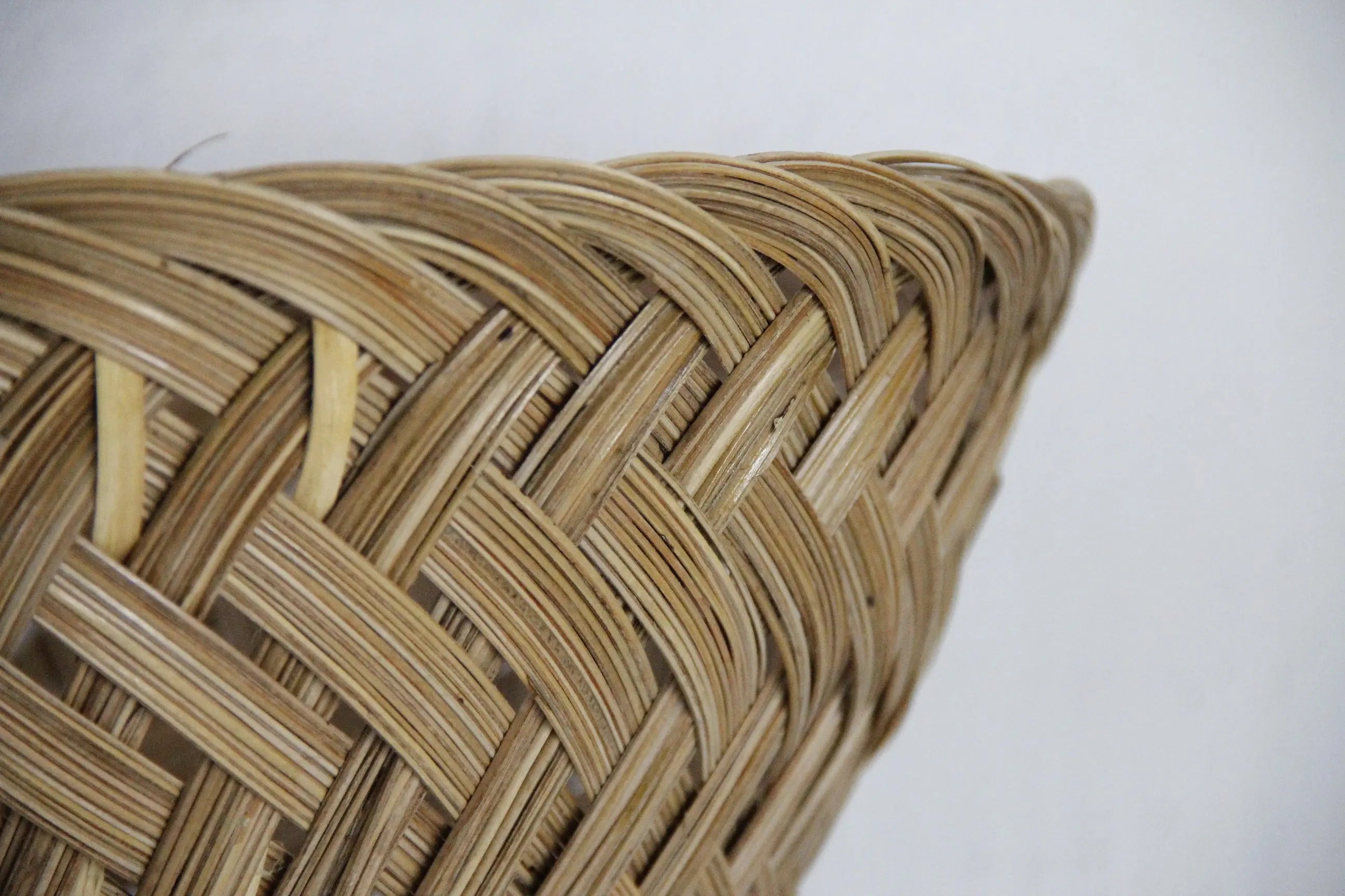 Vintage Wicker Basket Open Weave Fruit Bowl | Wall Decor  Debra Hall Lifestyle