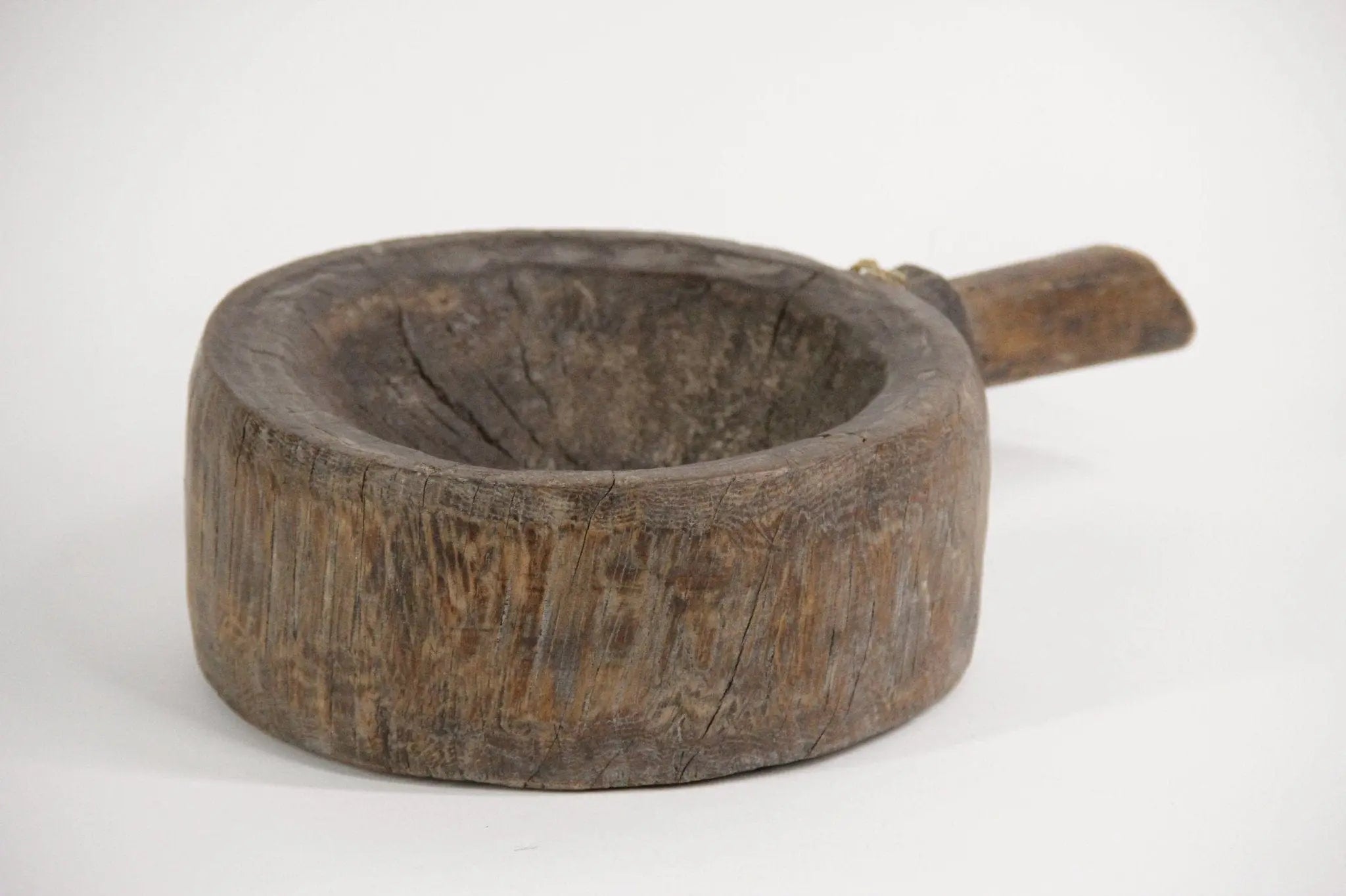 Vintage Wood Bowl | Mortar  Debra Hall Lifestyle