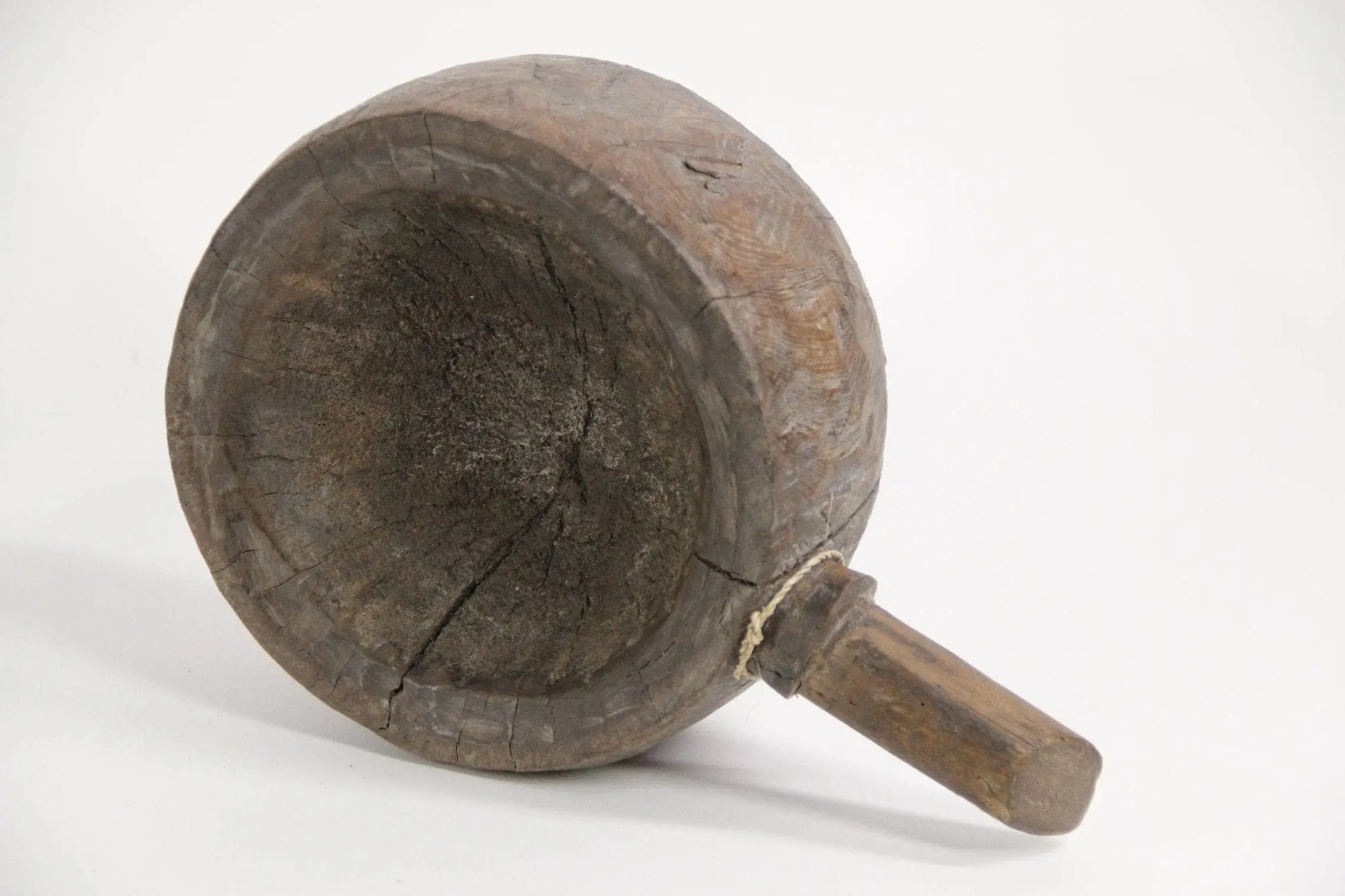 Vintage Wood Bowl | Mortar  Debra Hall Lifestyle