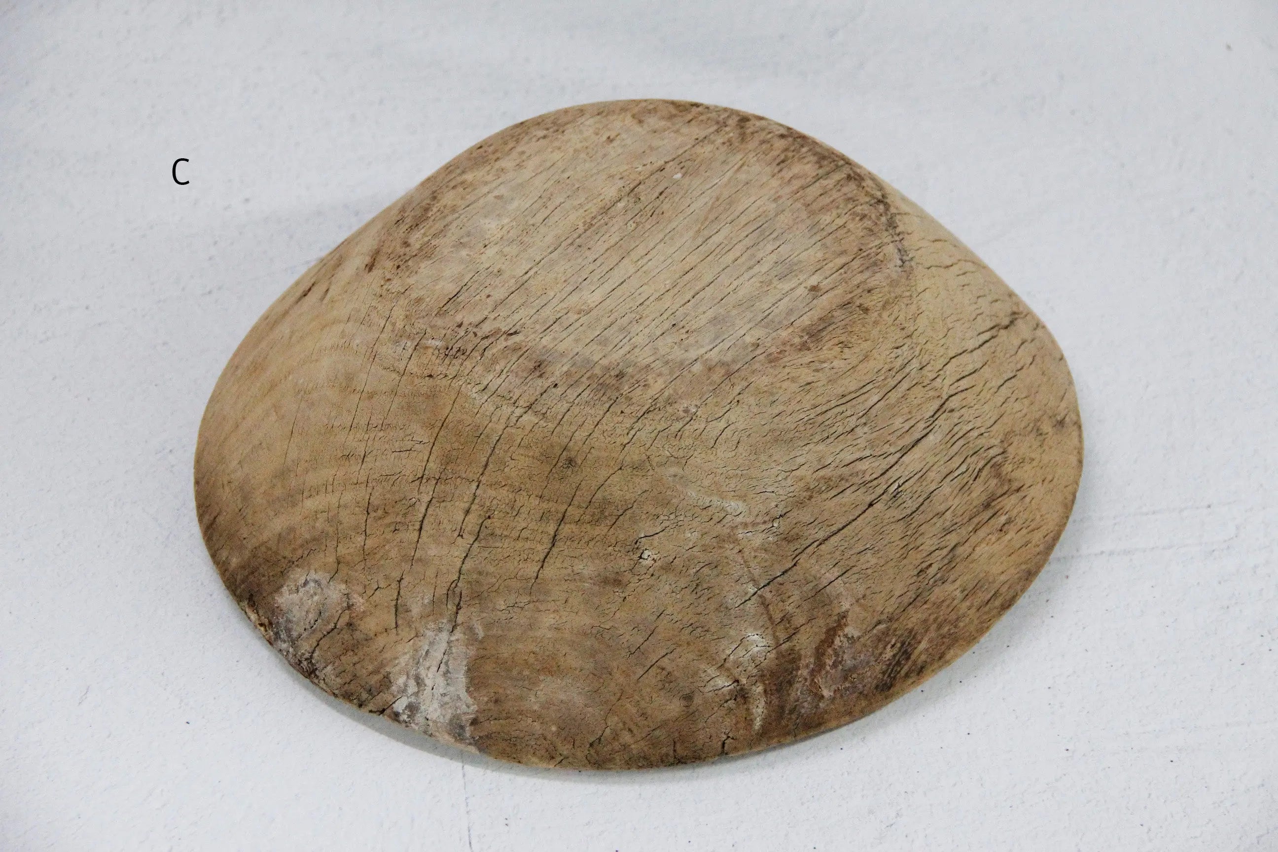 Vintage Wood Dough Bowl | Medium  Debra Hall Lifestyle