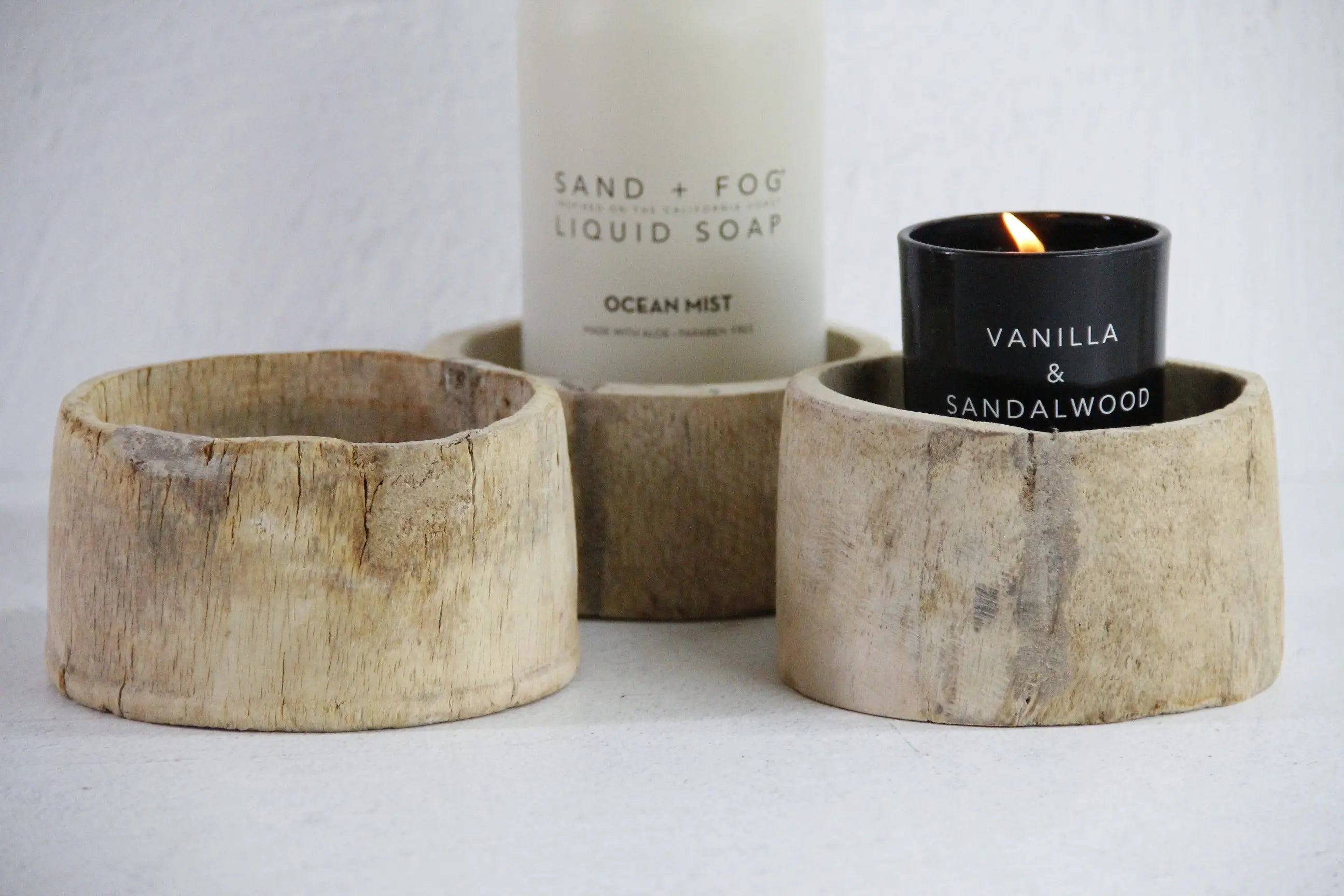 Vintage Wood Planter | Coaster/Pot/Dish Small  Debra Hall Lifestyle